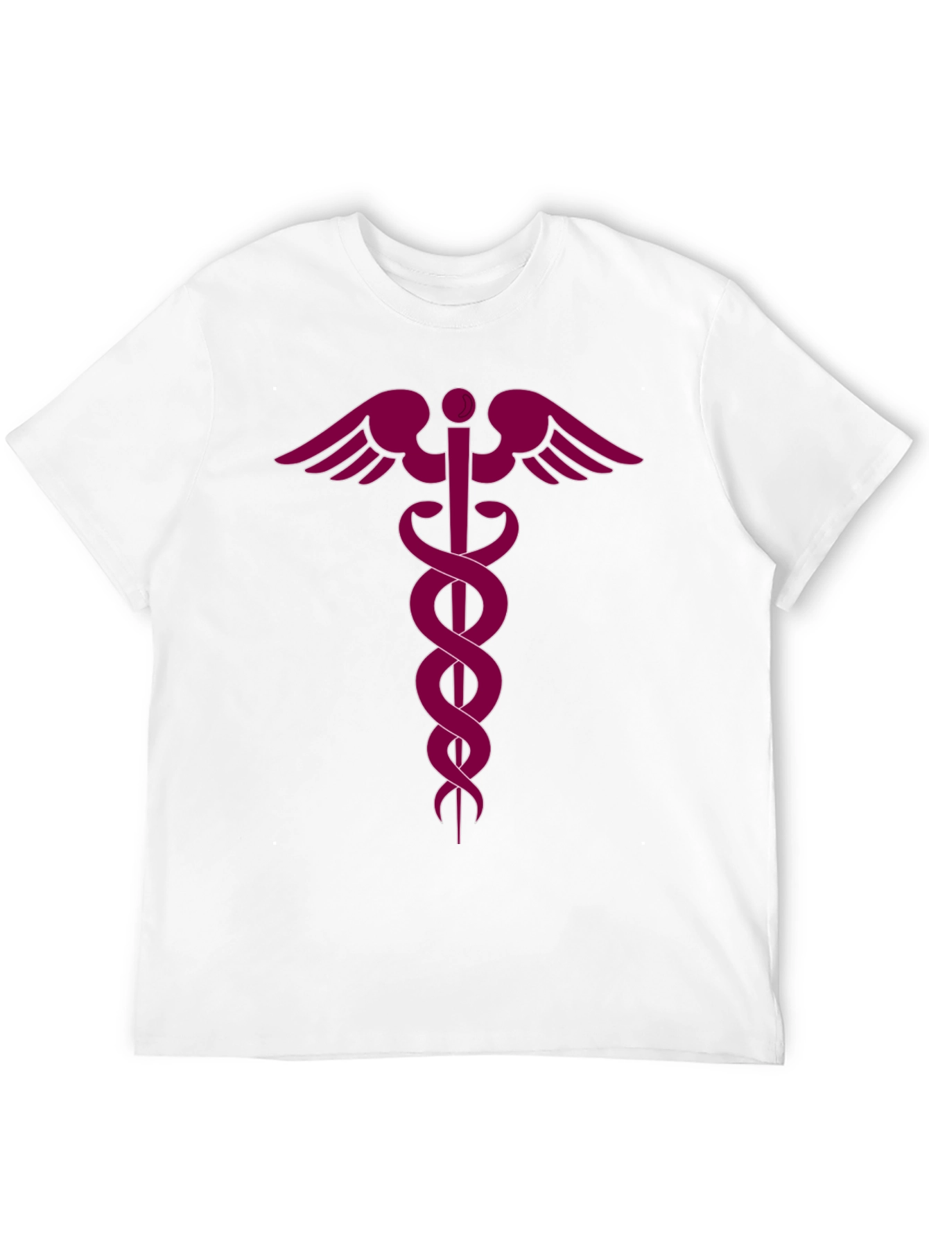 Medical Caduceus Black T-Shirt