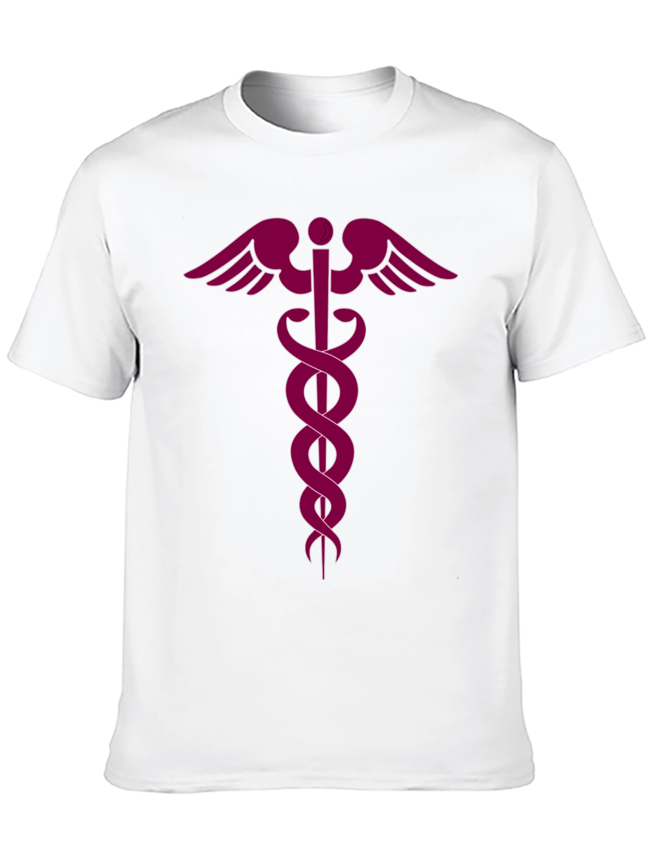 Medical Caduceus Black T-Shirt