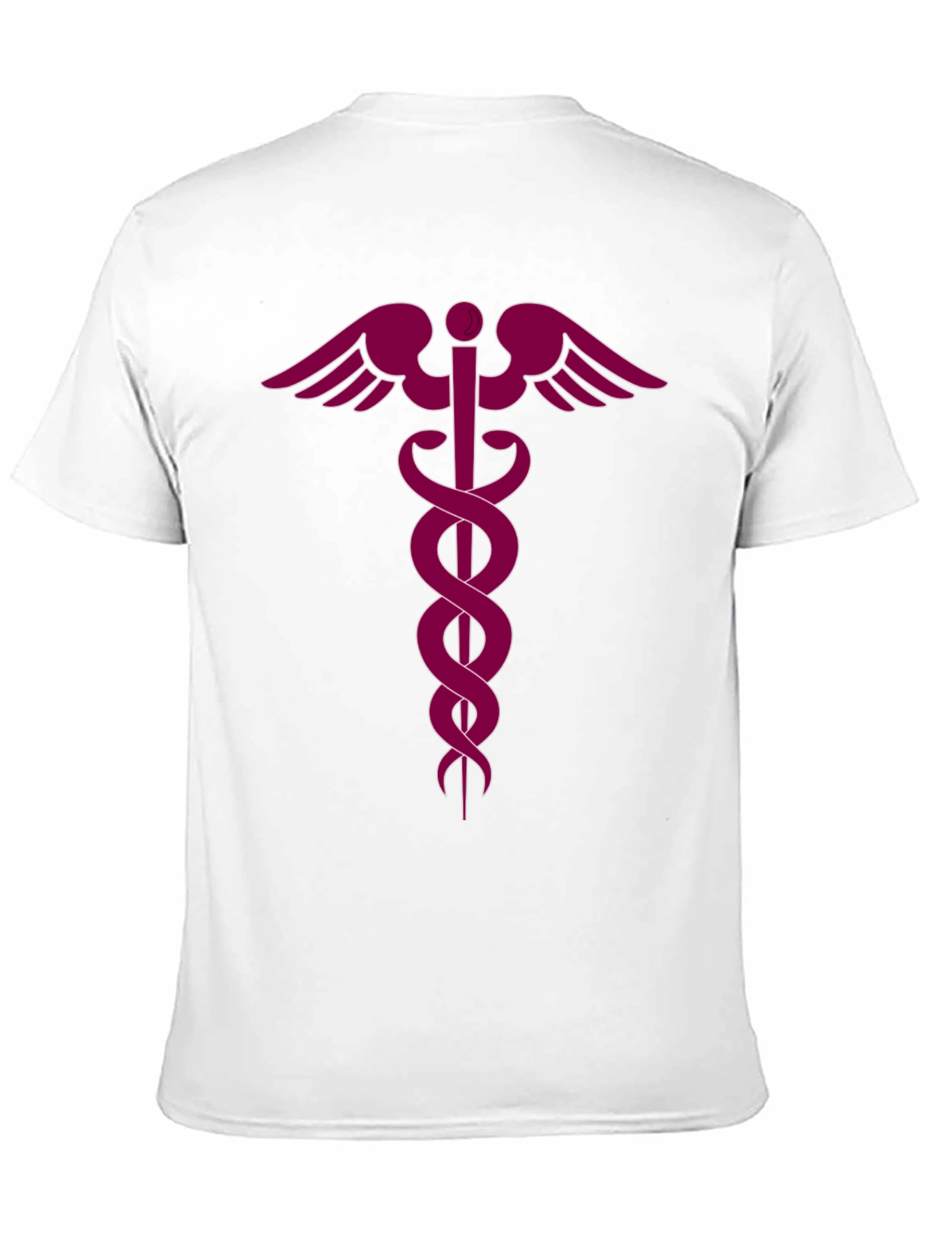 Medical Caduceus Black T-Shirt