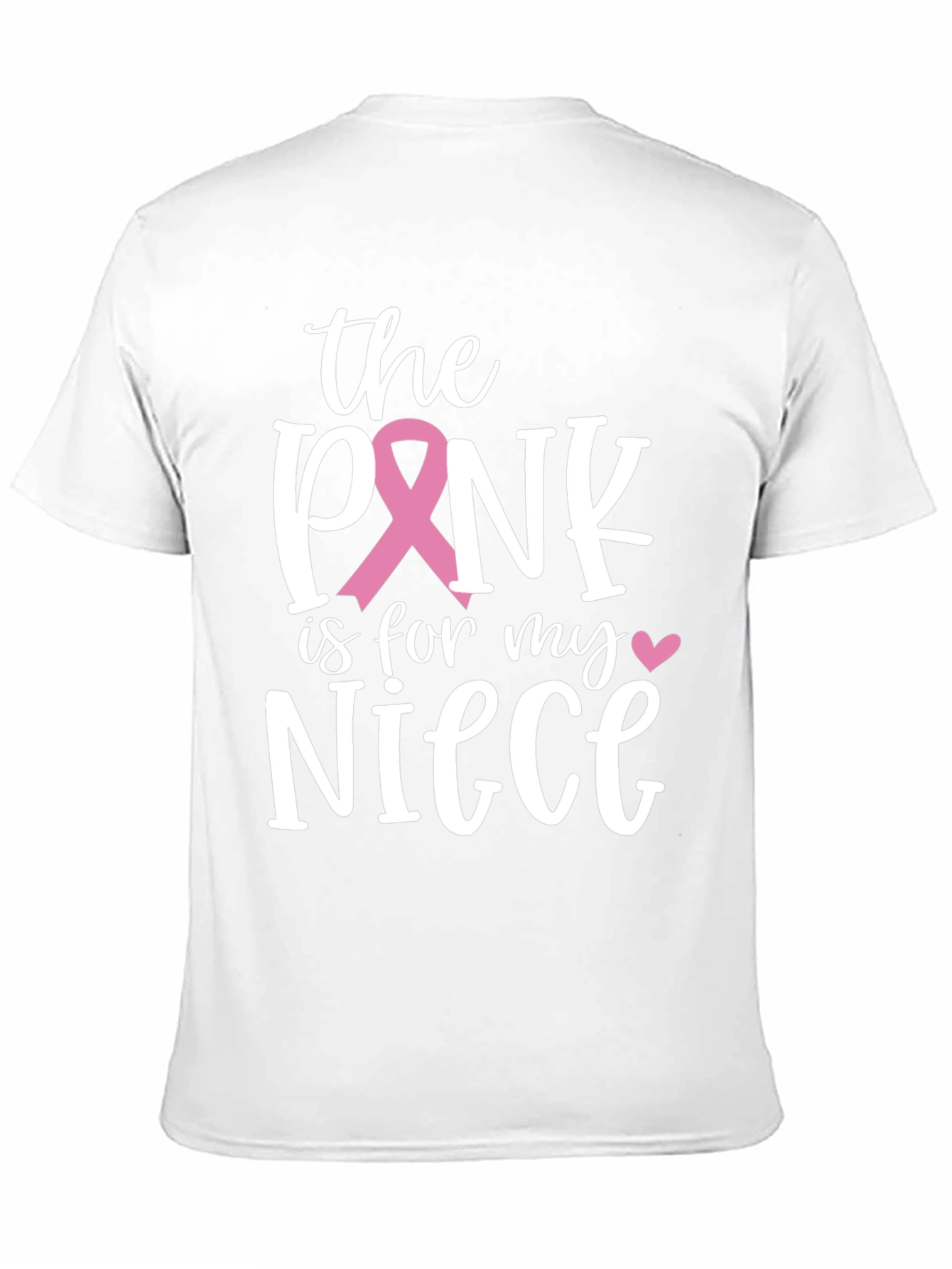 Pink Ribbon Niece Support T-Shirt