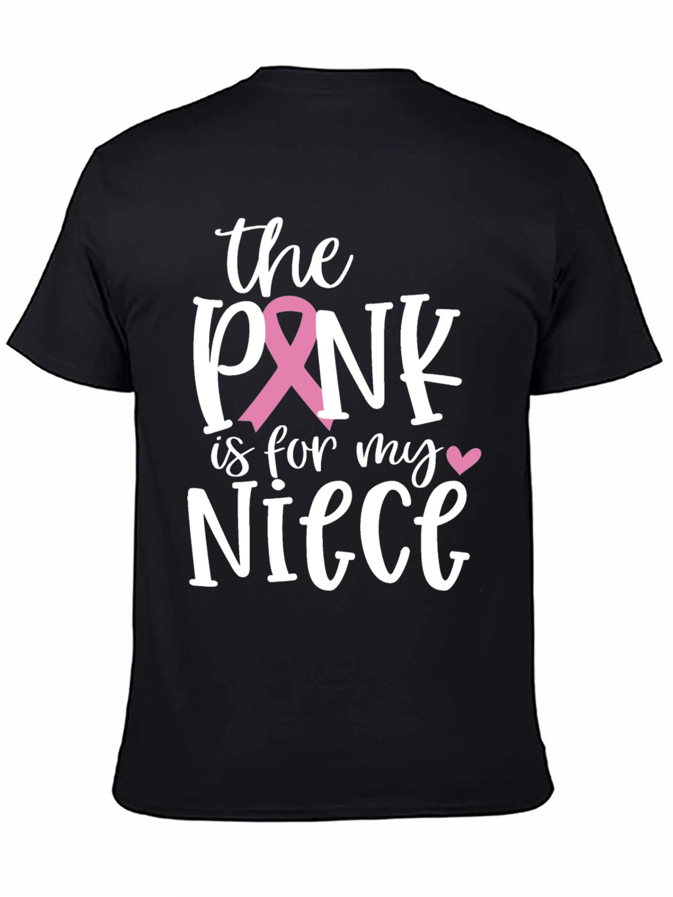 Pink Ribbon Niece Support T-Shirt