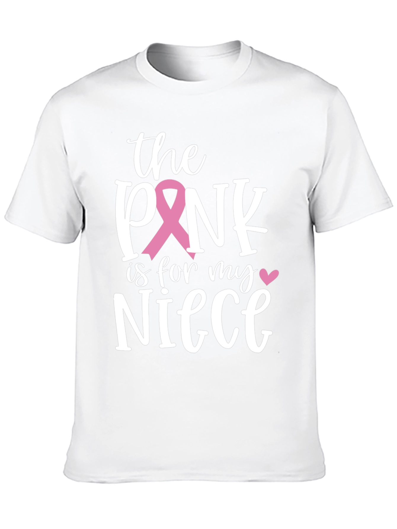 Pink Ribbon Niece Support T-Shirt