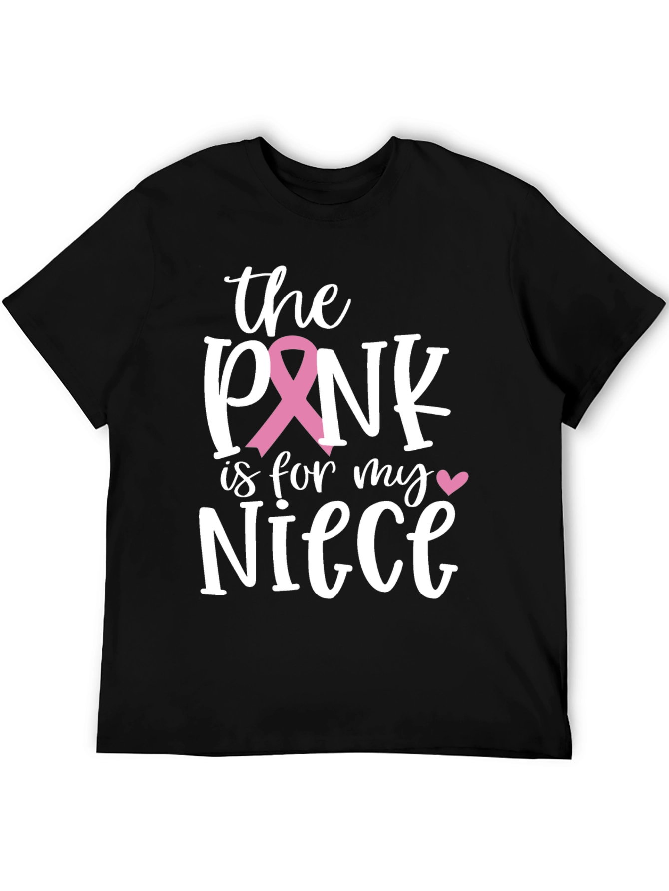 Pink Ribbon Niece Support T-Shirt