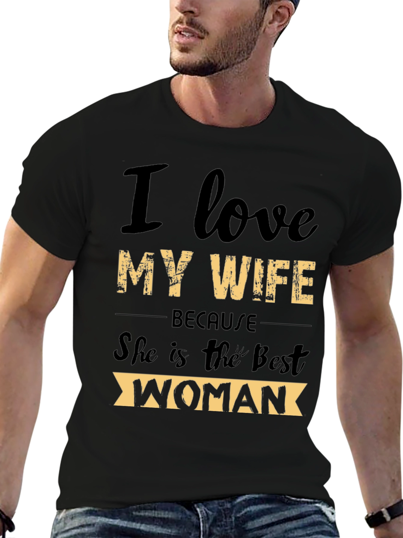 I Love My Wife Graphic Tee