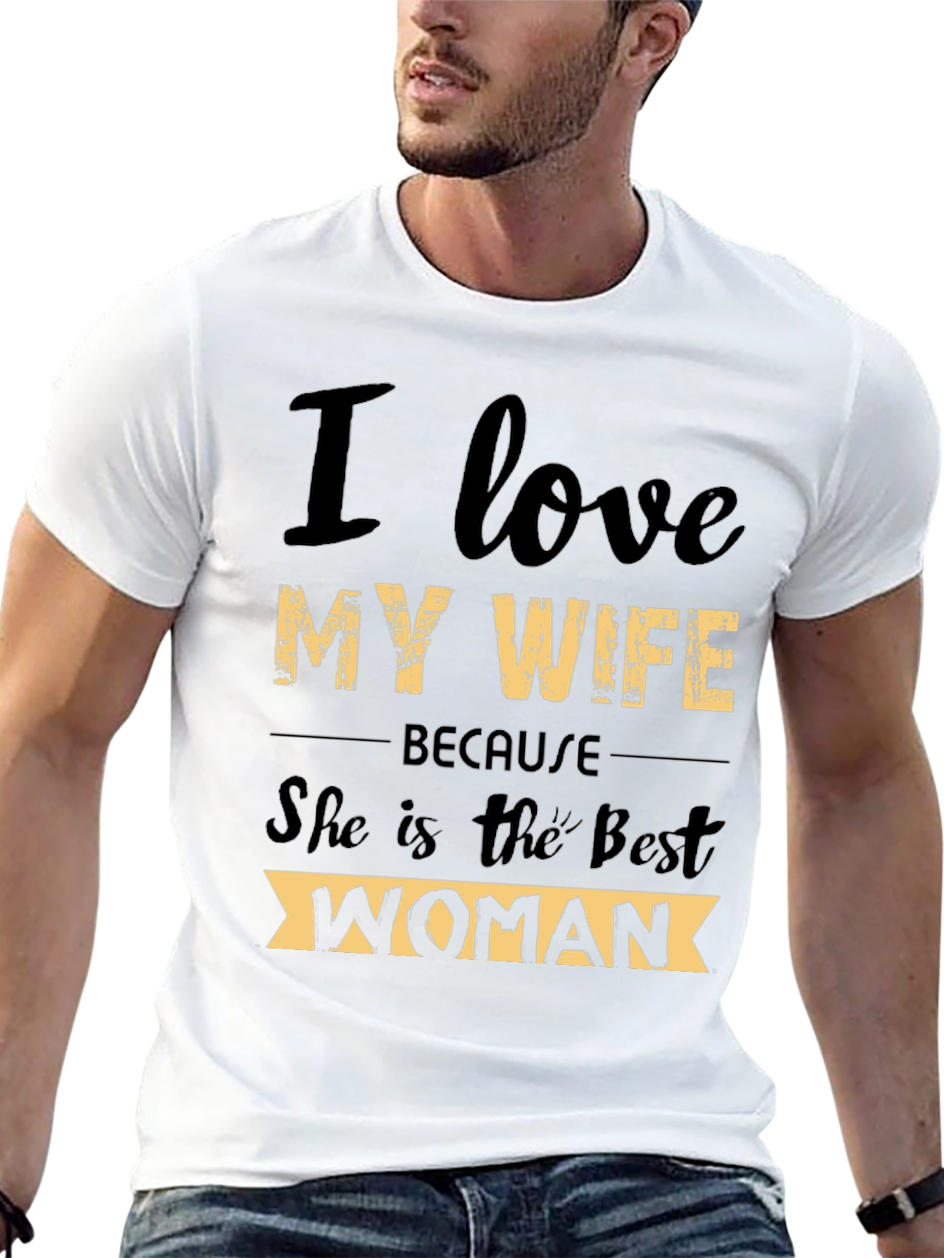 I Love My Wife Graphic Tee