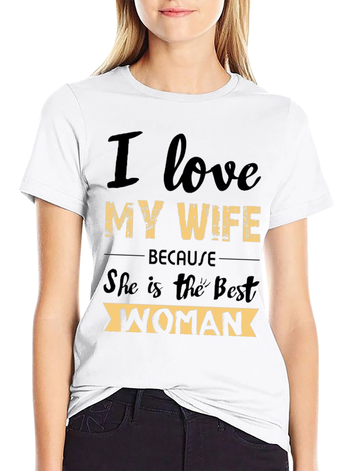 I Love My Wife Graphic Tee