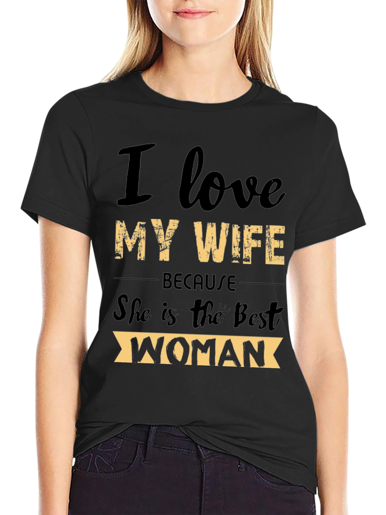 I Love My Wife Graphic Tee