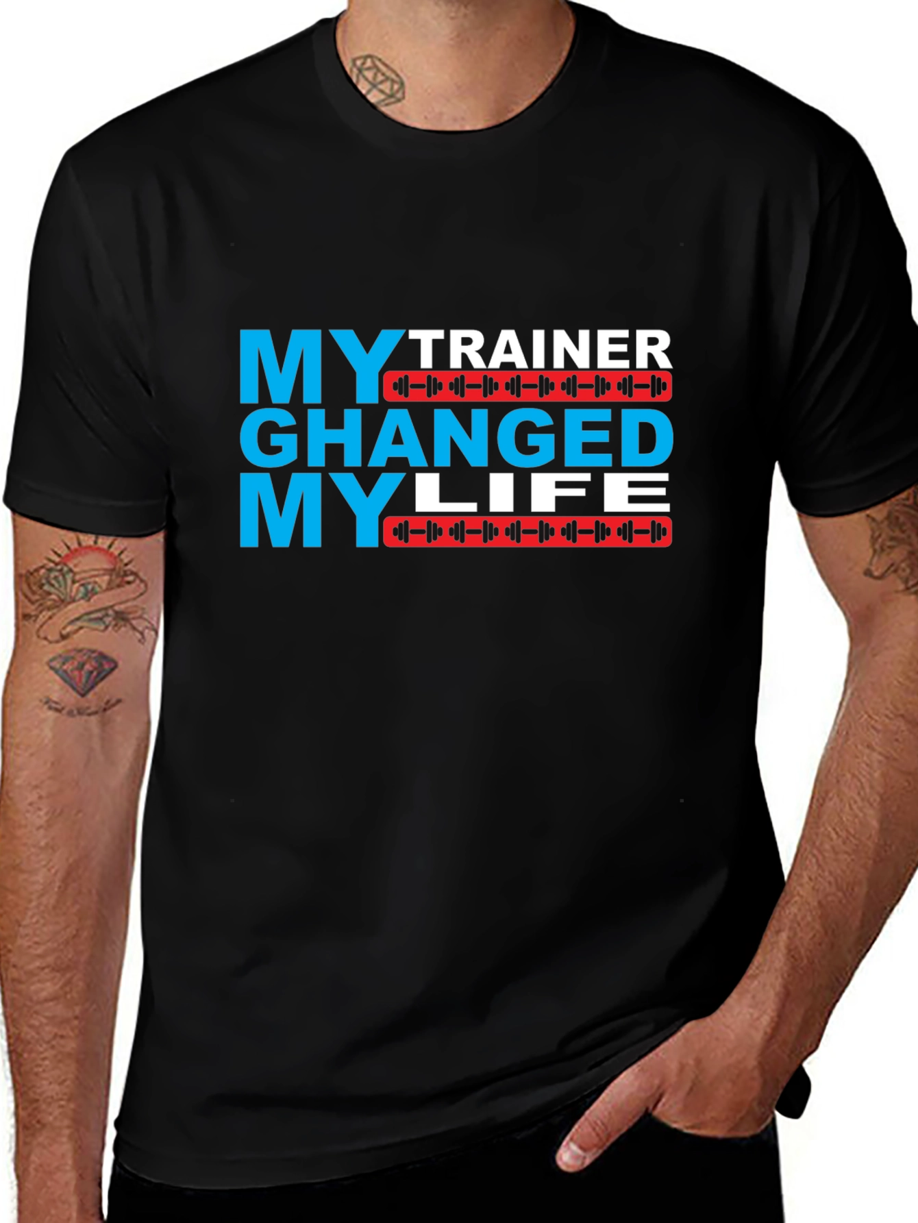 My Trainer Changed My Life Graphic T-Shirt