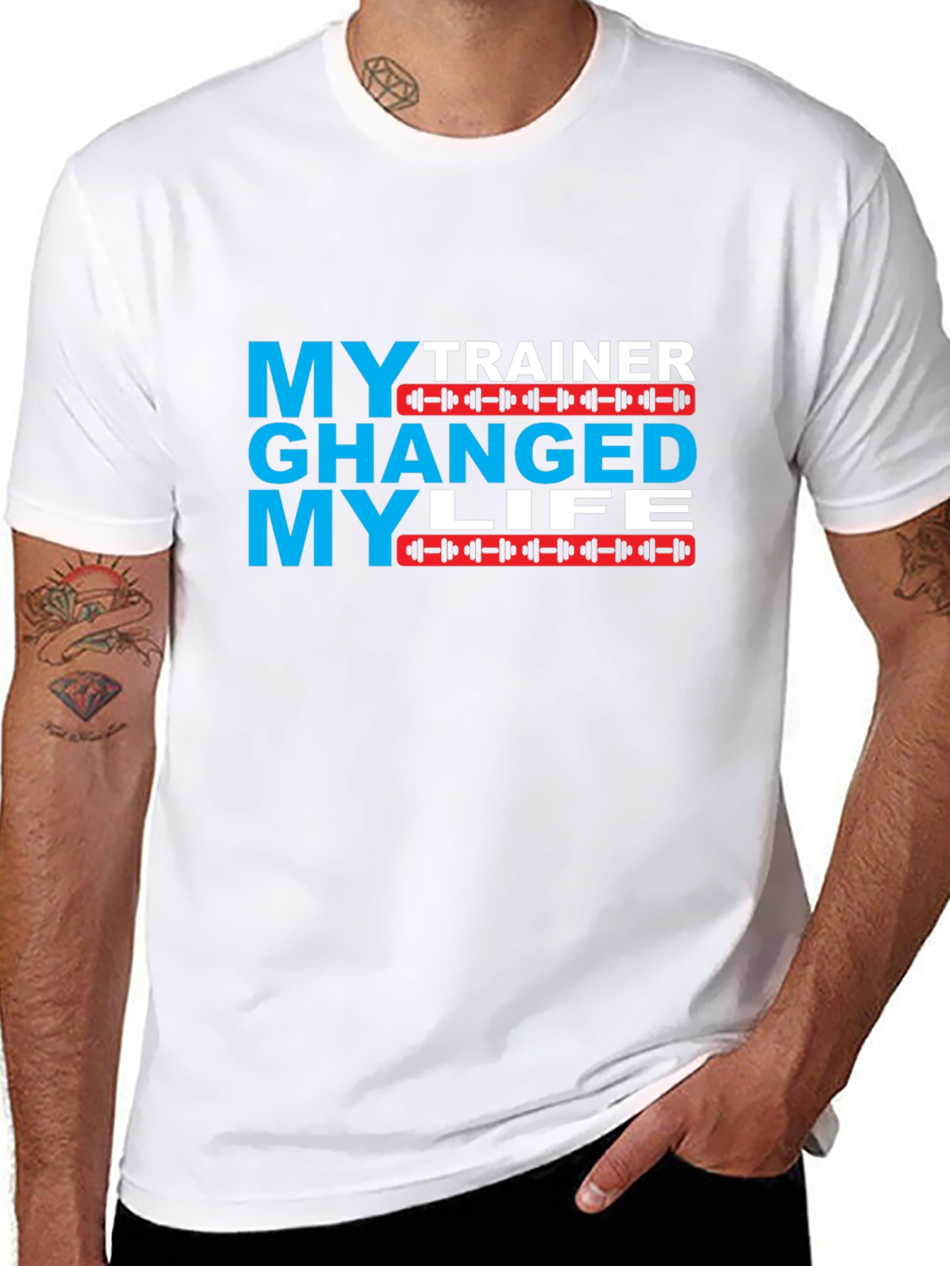 My Trainer Changed My Life Graphic T-Shirt