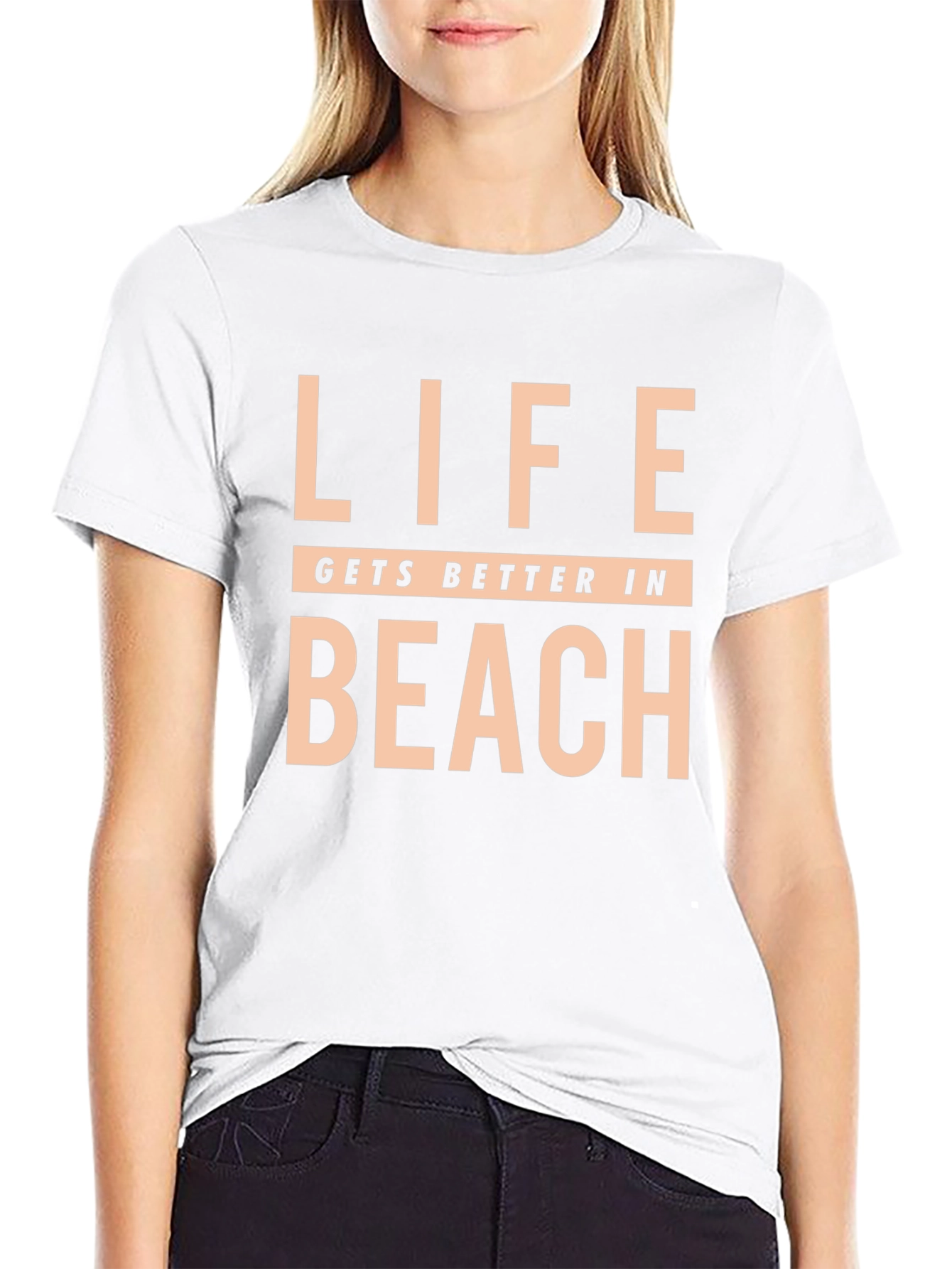 Life Gets Better In Beach Graphic Tee