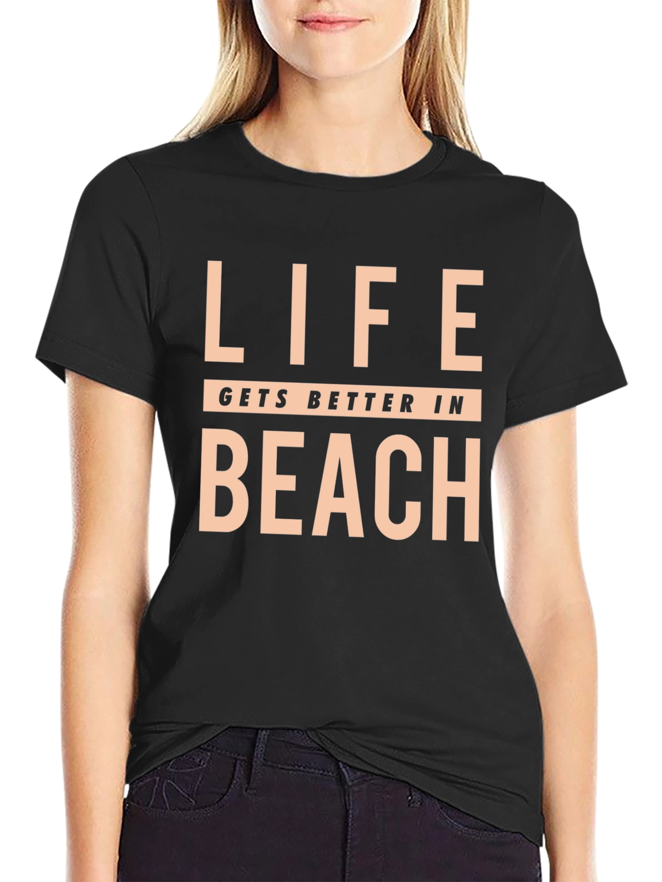 Life Gets Better In Beach Graphic Tee
