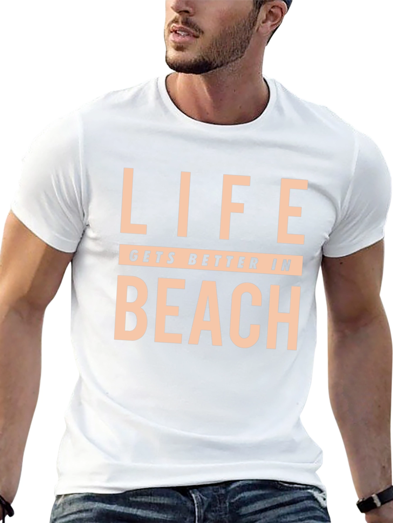 Life Gets Better In Beach Graphic Tee