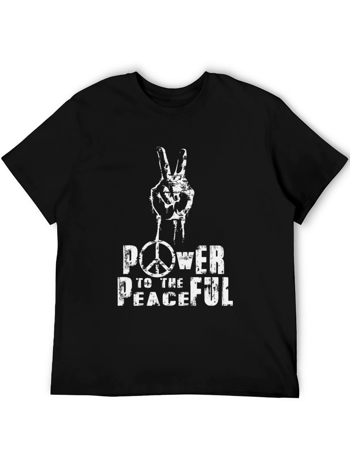 Power To The Peaceful Graphic T-Shirt