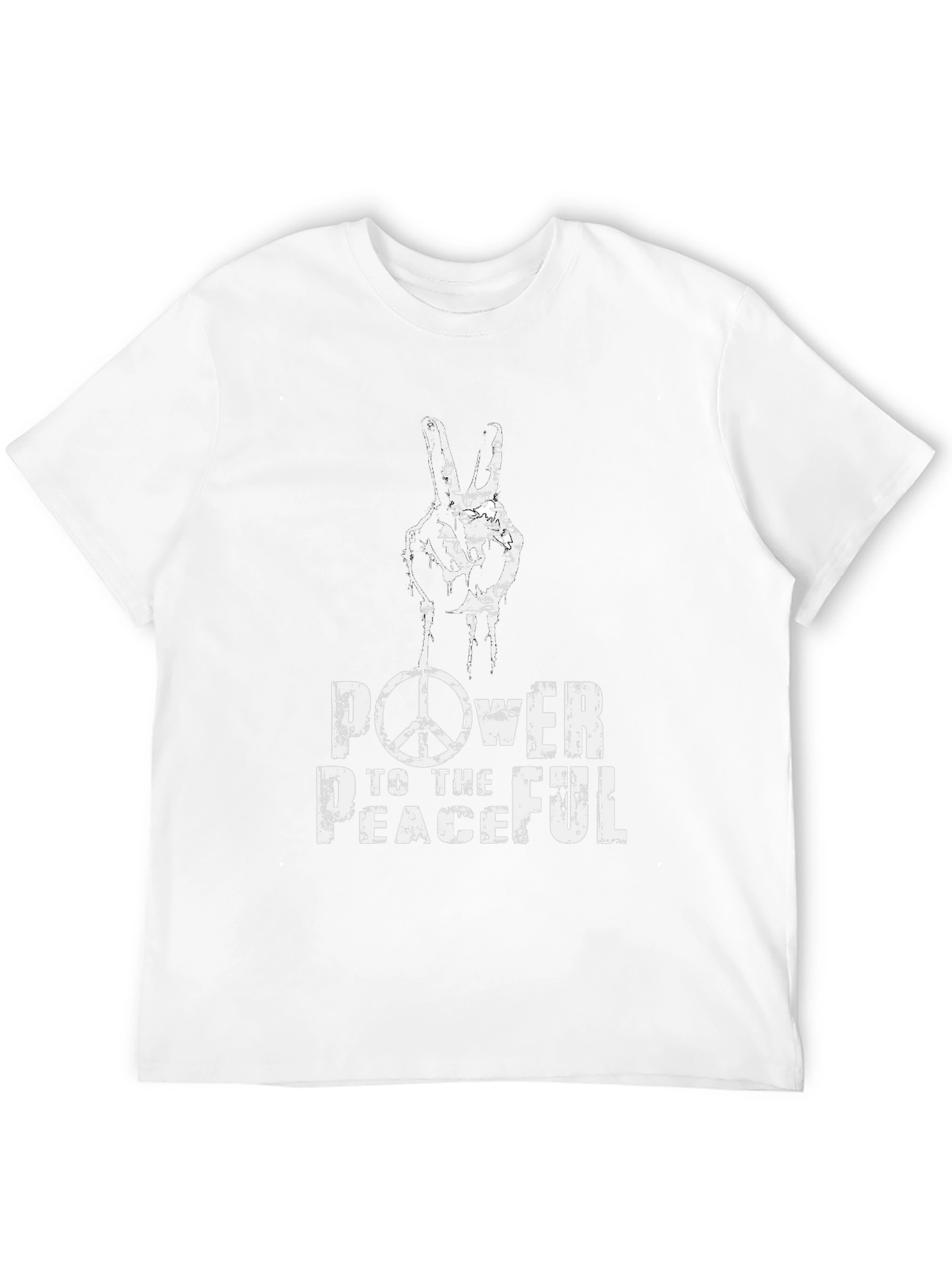 Power To The Peaceful Graphic T-Shirt