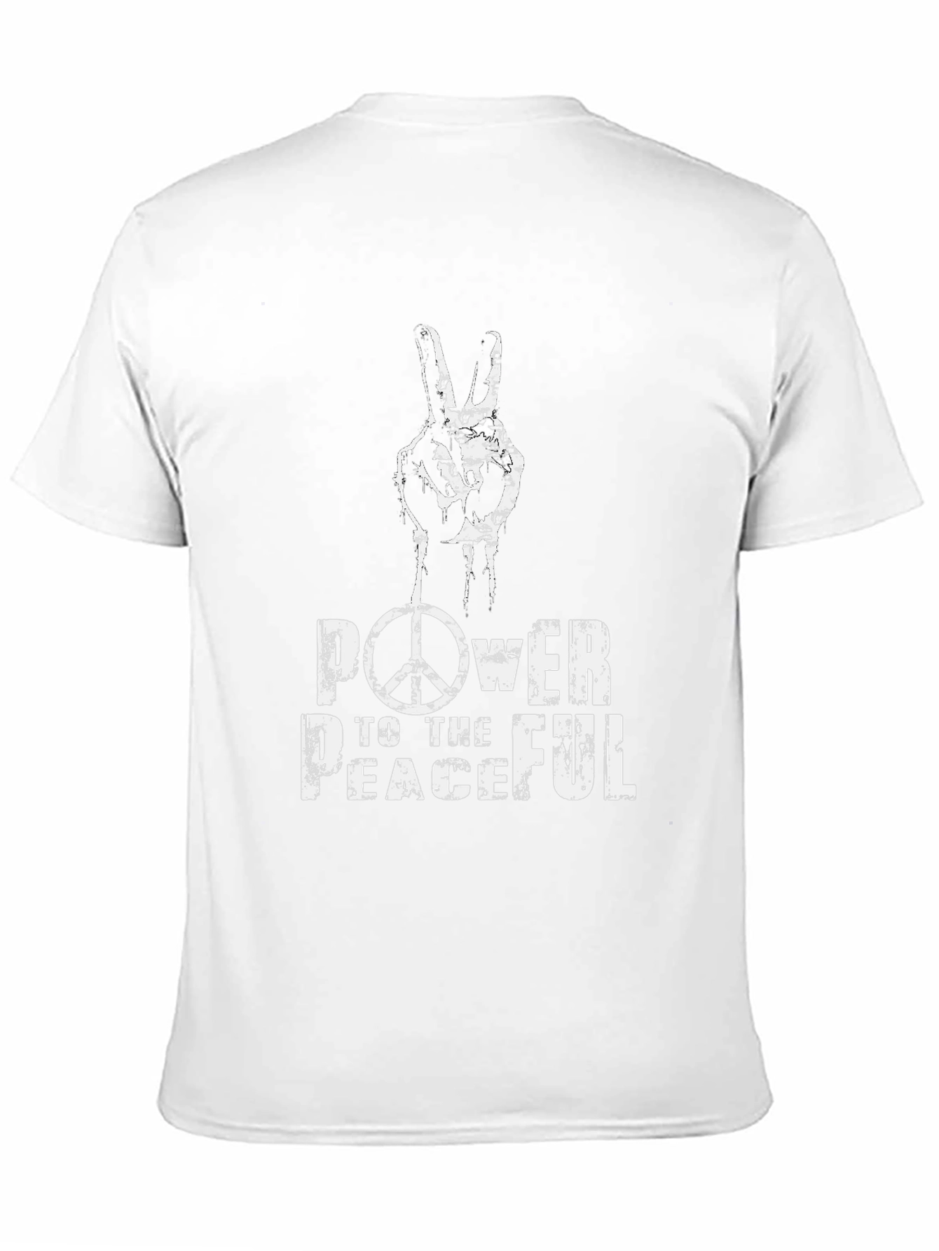 Power To The Peaceful Graphic T-Shirt