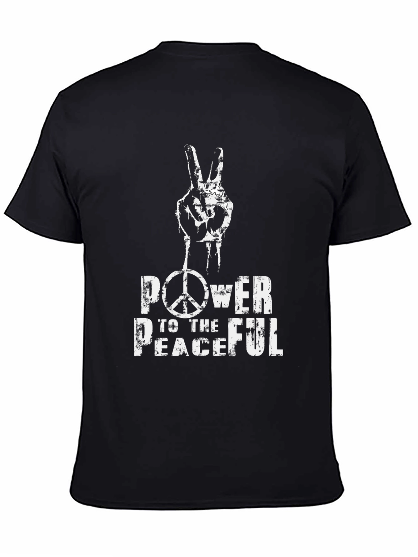 Power To The Peaceful Graphic T-Shirt