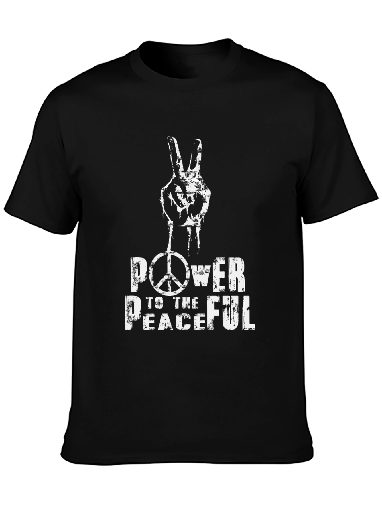 Power To The Peaceful Graphic T-Shirt