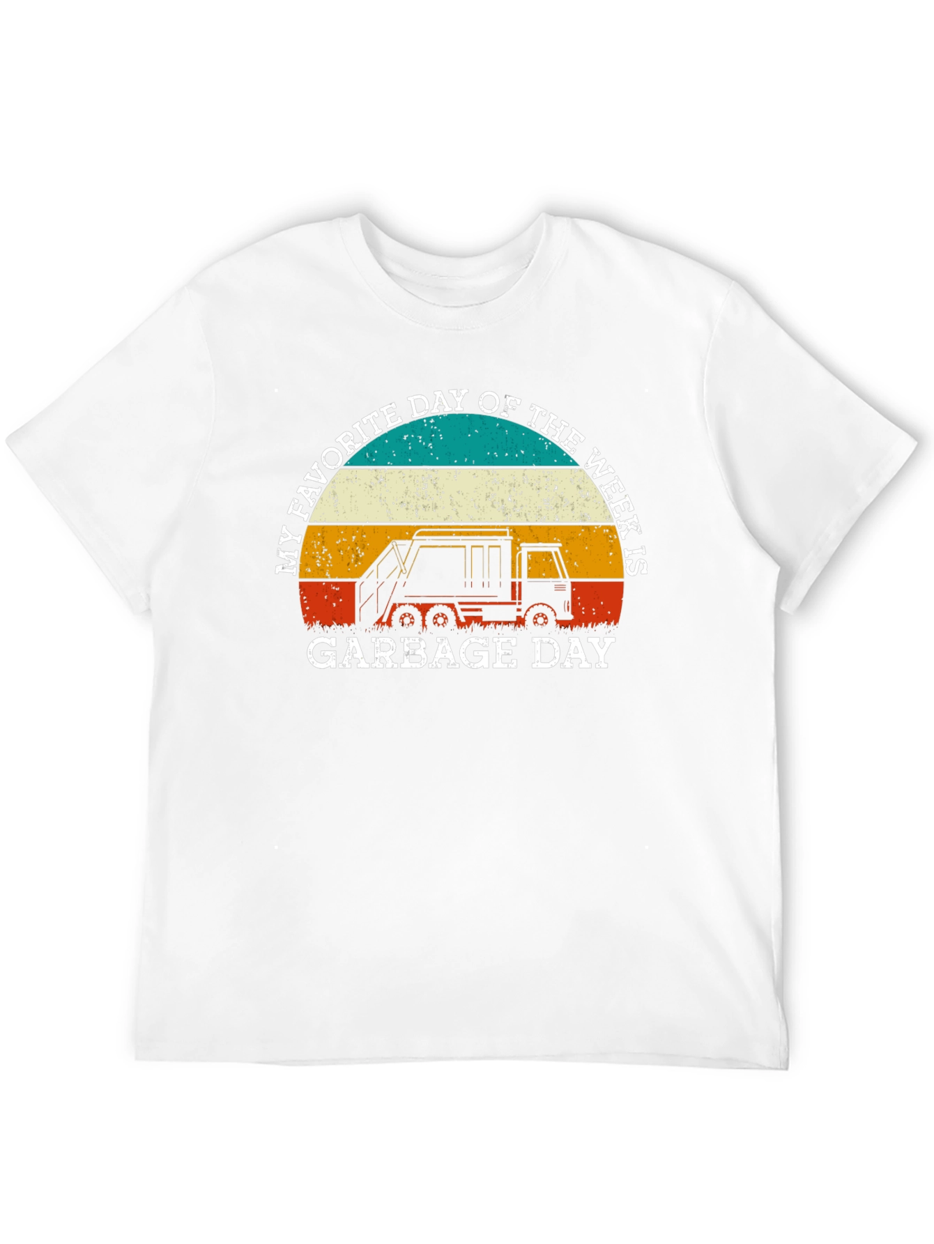 My Favorite Day Garbage Truck T-Shirt