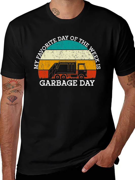 My Favorite Day Garbage Truck T-Shirt