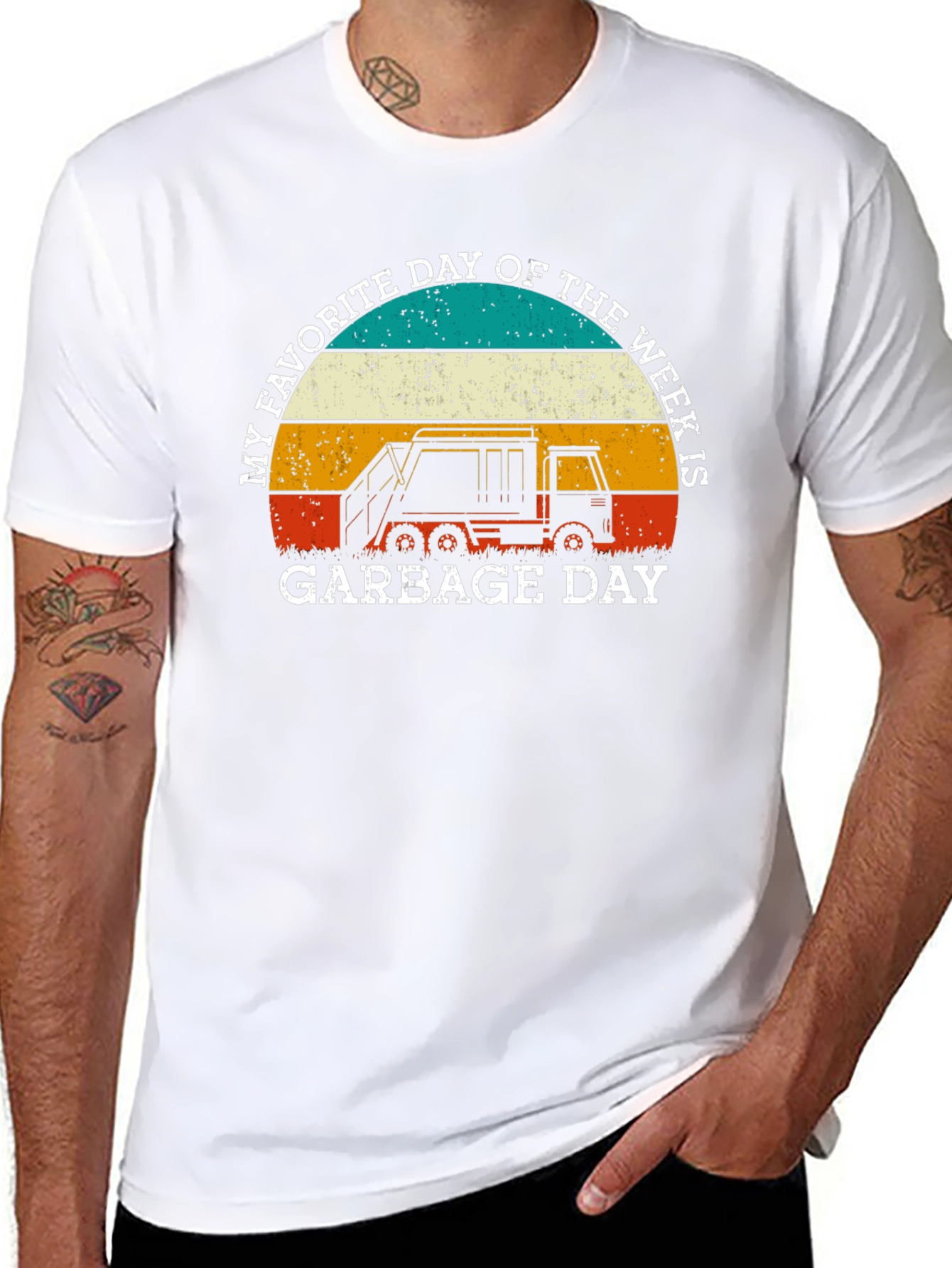 My Favorite Day Garbage Truck T-Shirt