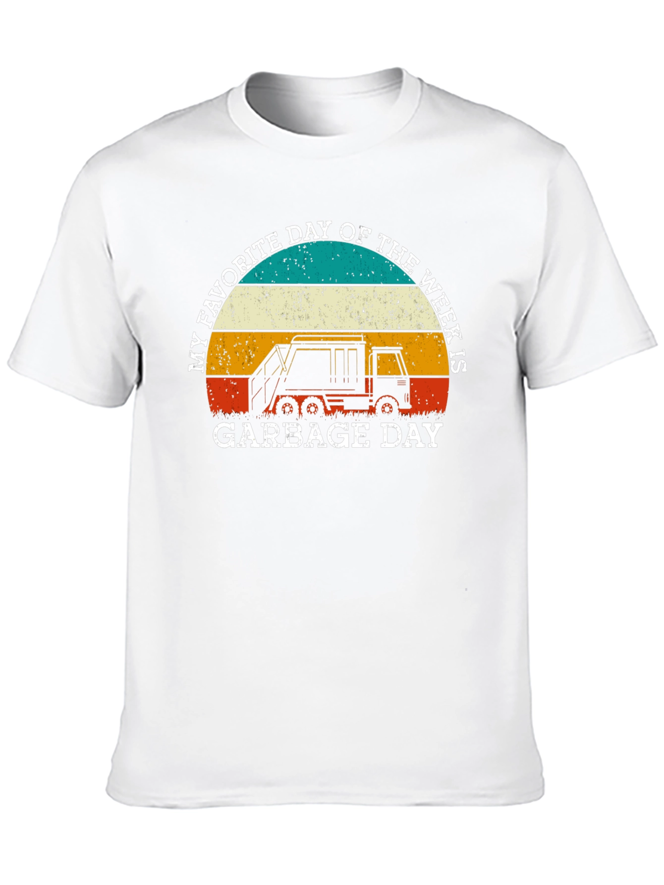 My Favorite Day Garbage Truck T-Shirt