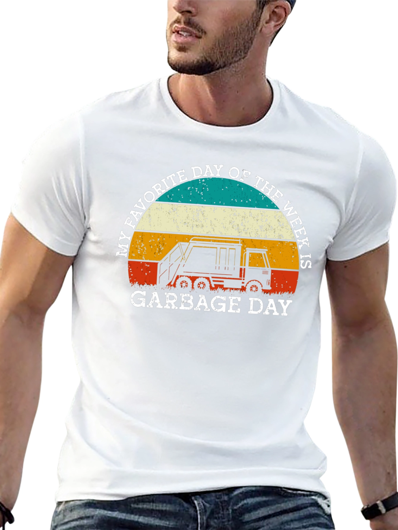My Favorite Day Garbage Truck T-Shirt