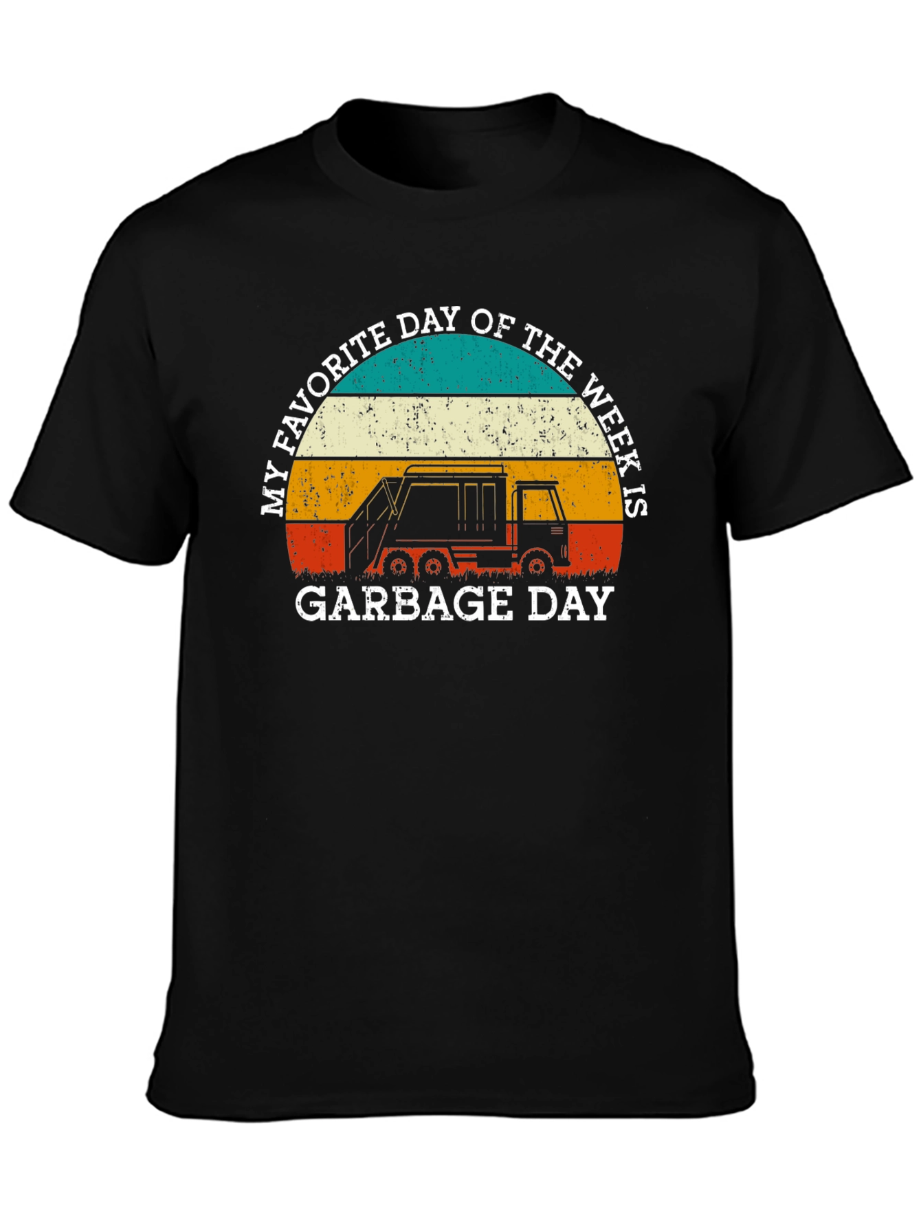 My Favorite Day Garbage Truck T-Shirt