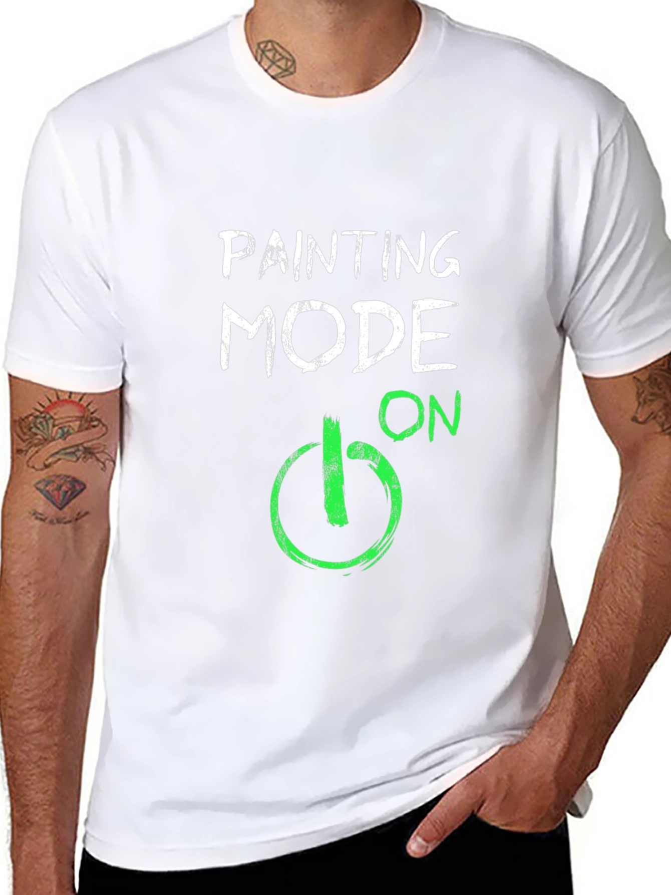 Painting Mode On T-Shirt