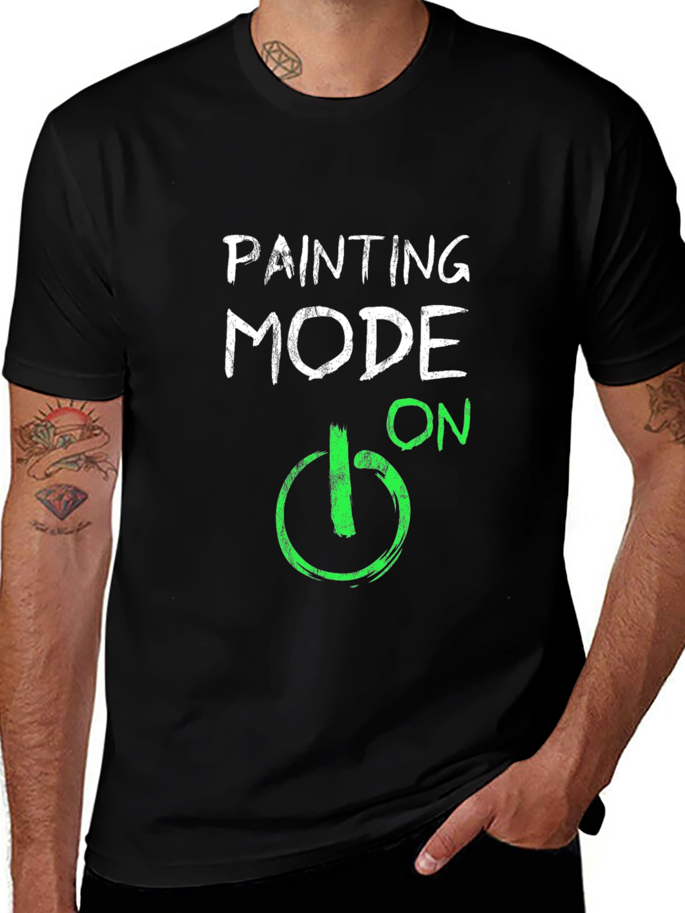 Painting Mode On T-Shirt