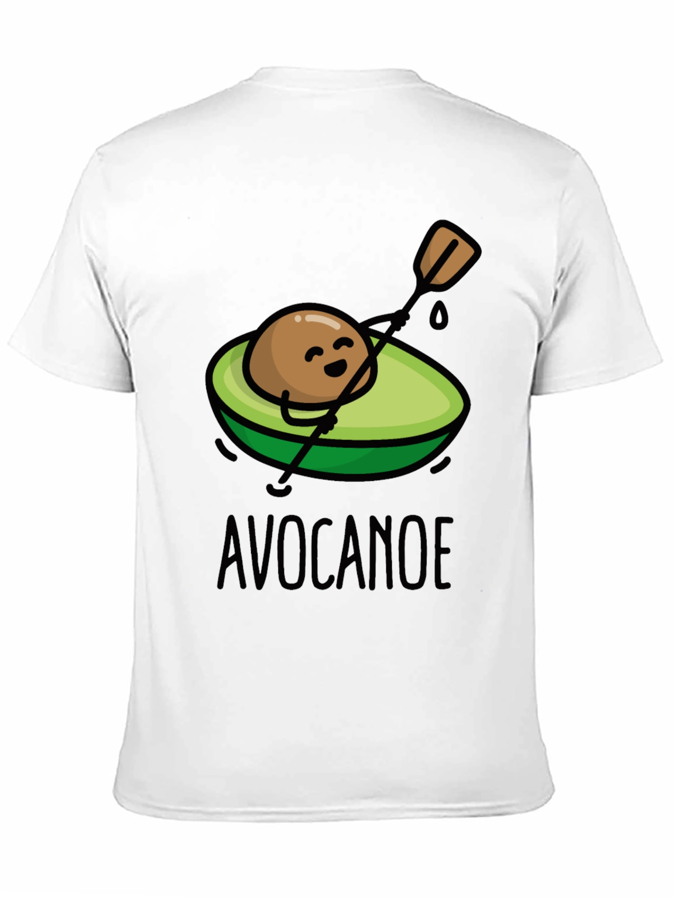 Avocanoe T-Shirt - Humorous Avocado Canoeing Tee