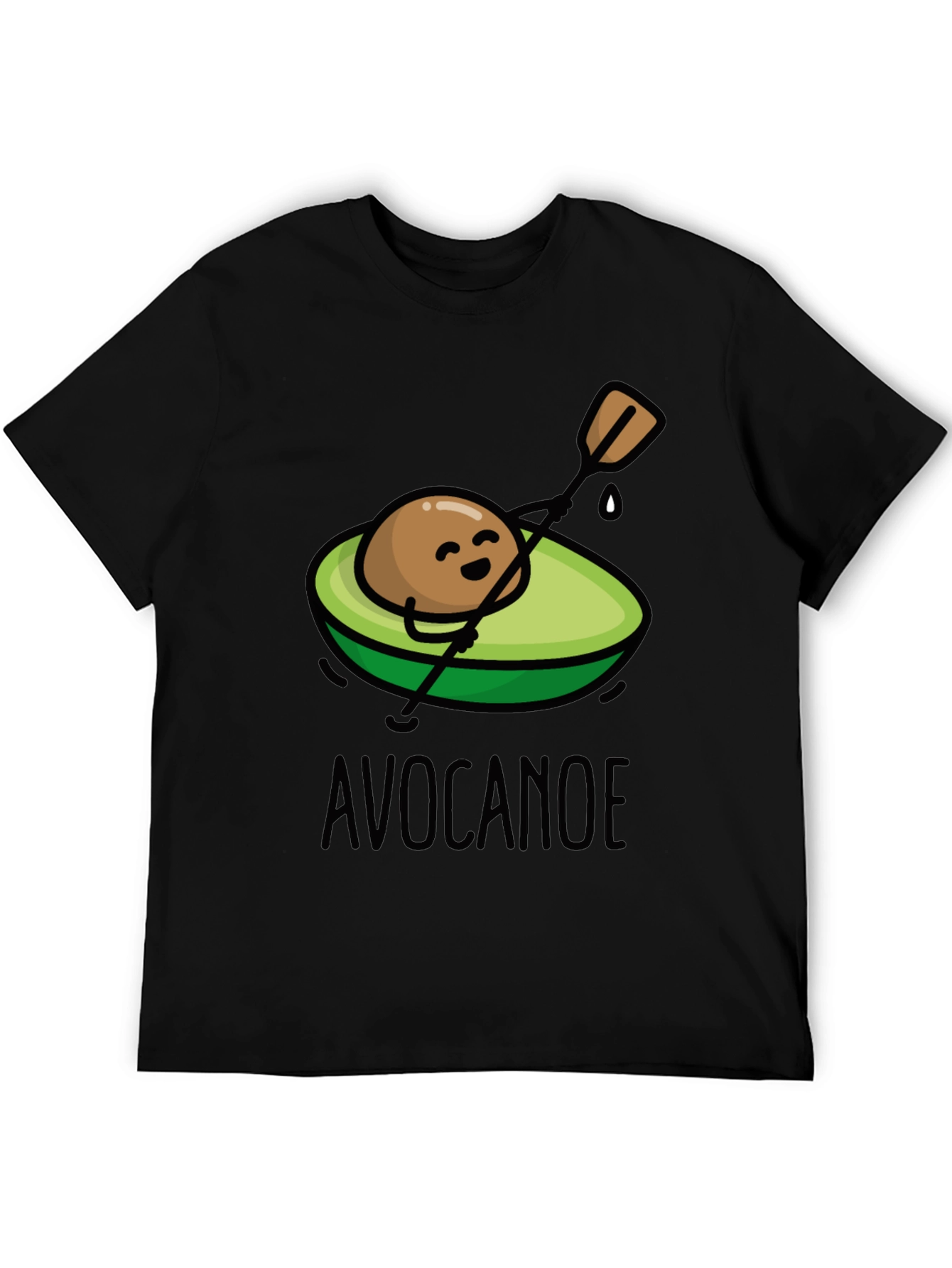 Avocanoe T-Shirt - Humorous Avocado Canoeing Tee