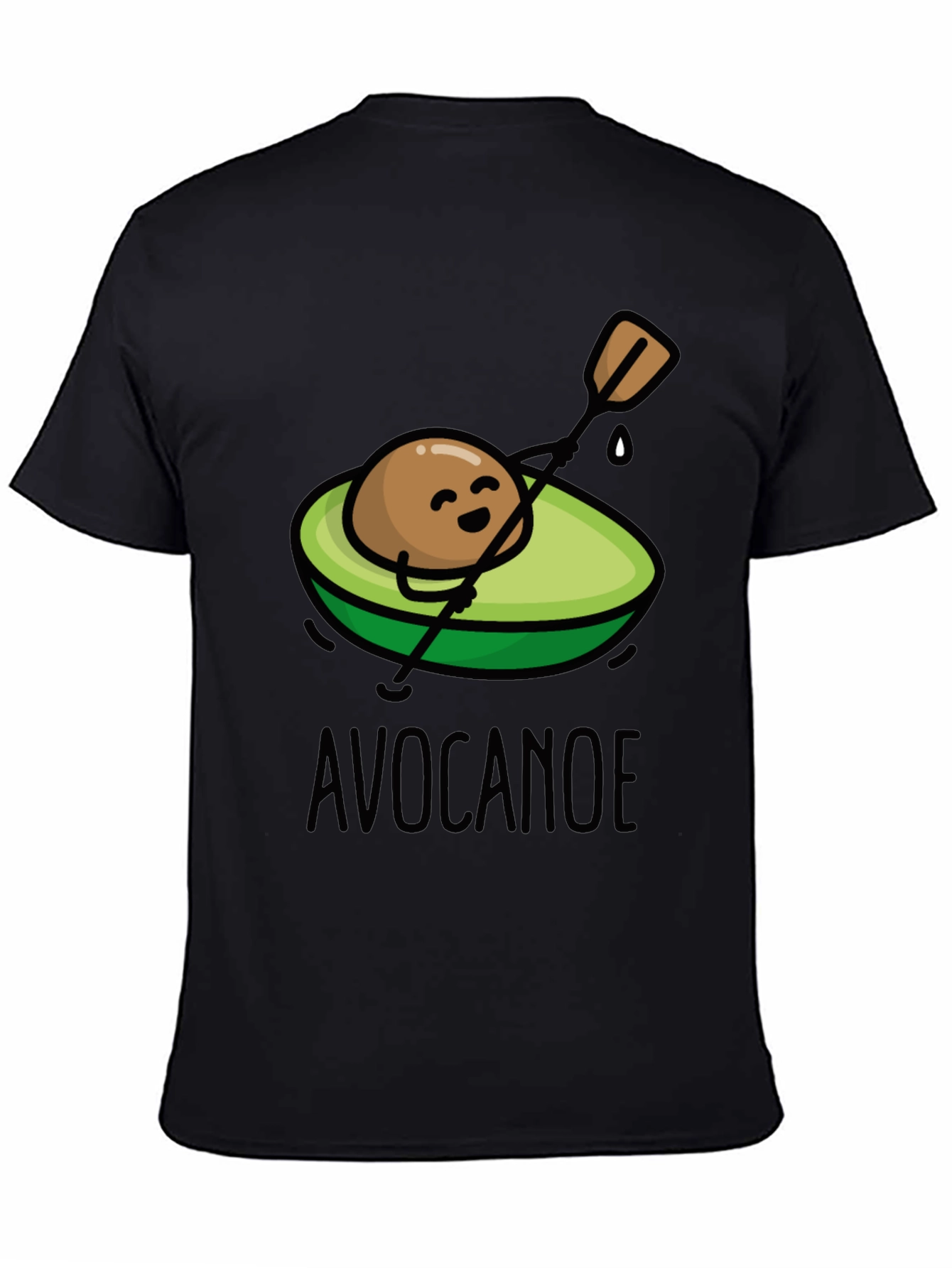 Avocanoe T-Shirt - Humorous Avocado Canoeing Tee