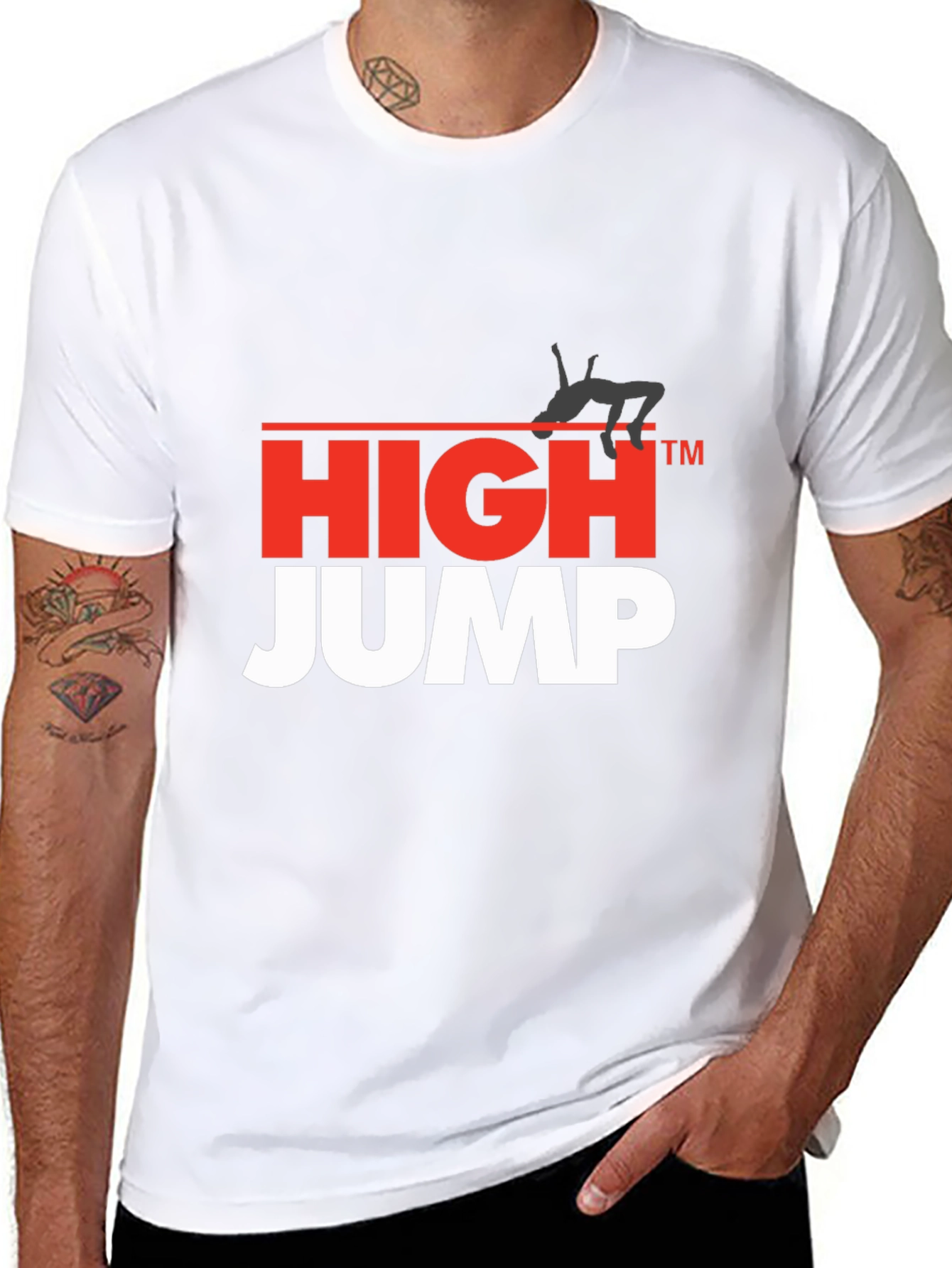 High Jump Graphic T-Shirt - Athletic Sportswear