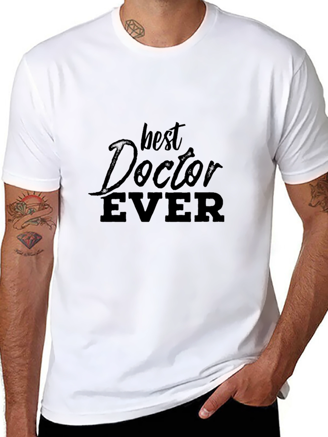Best Doctor Ever T-Shirt - Soft Cotton Tee