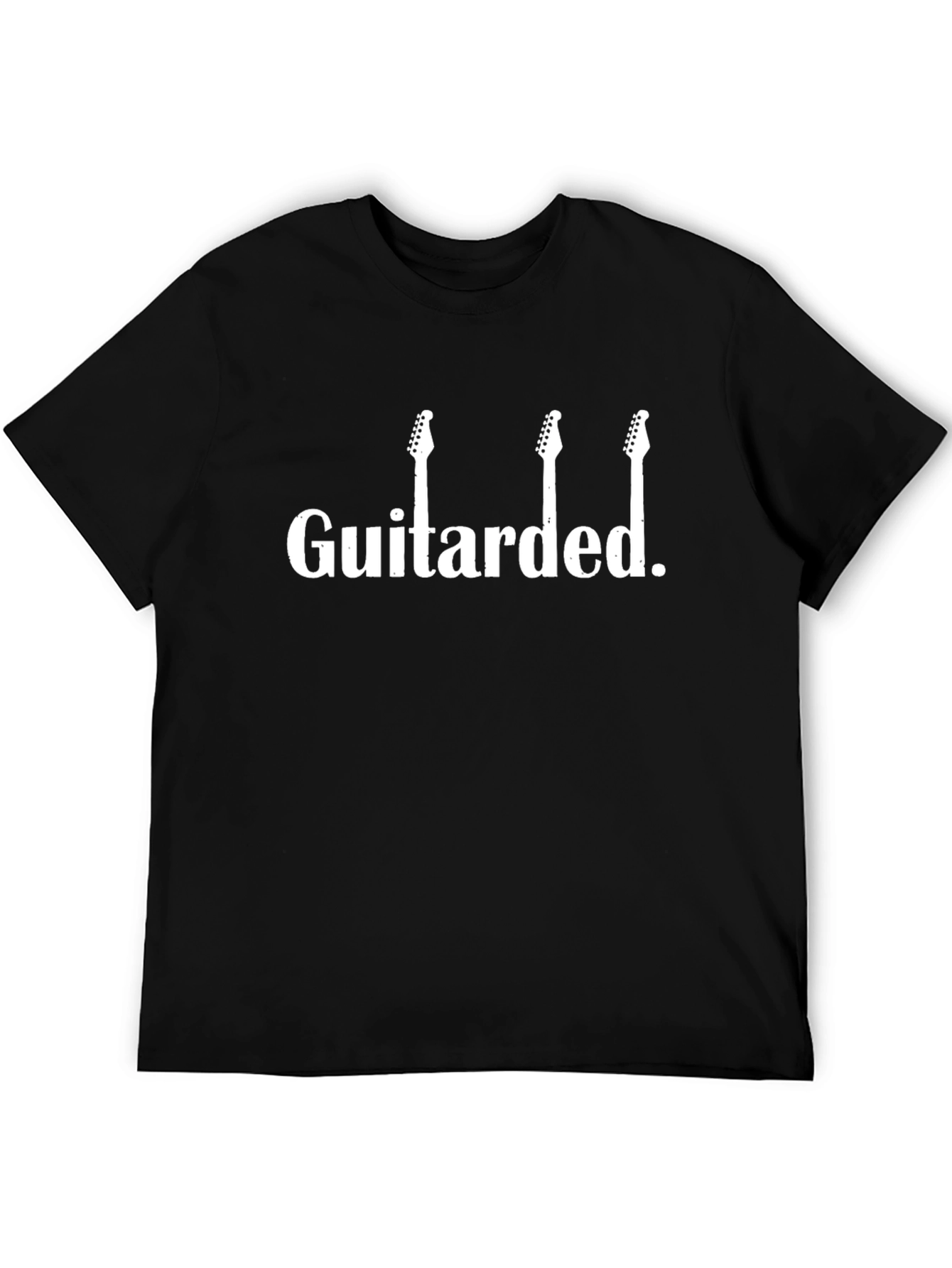 Guitarded Graphic Tee - Musician Humor T-Shirt
