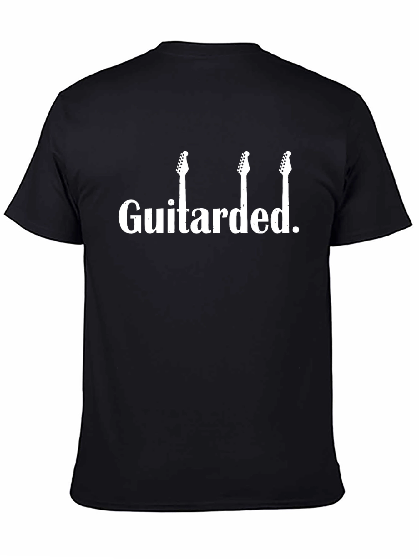 Guitarded Graphic Tee - Musician Humor T-Shirt