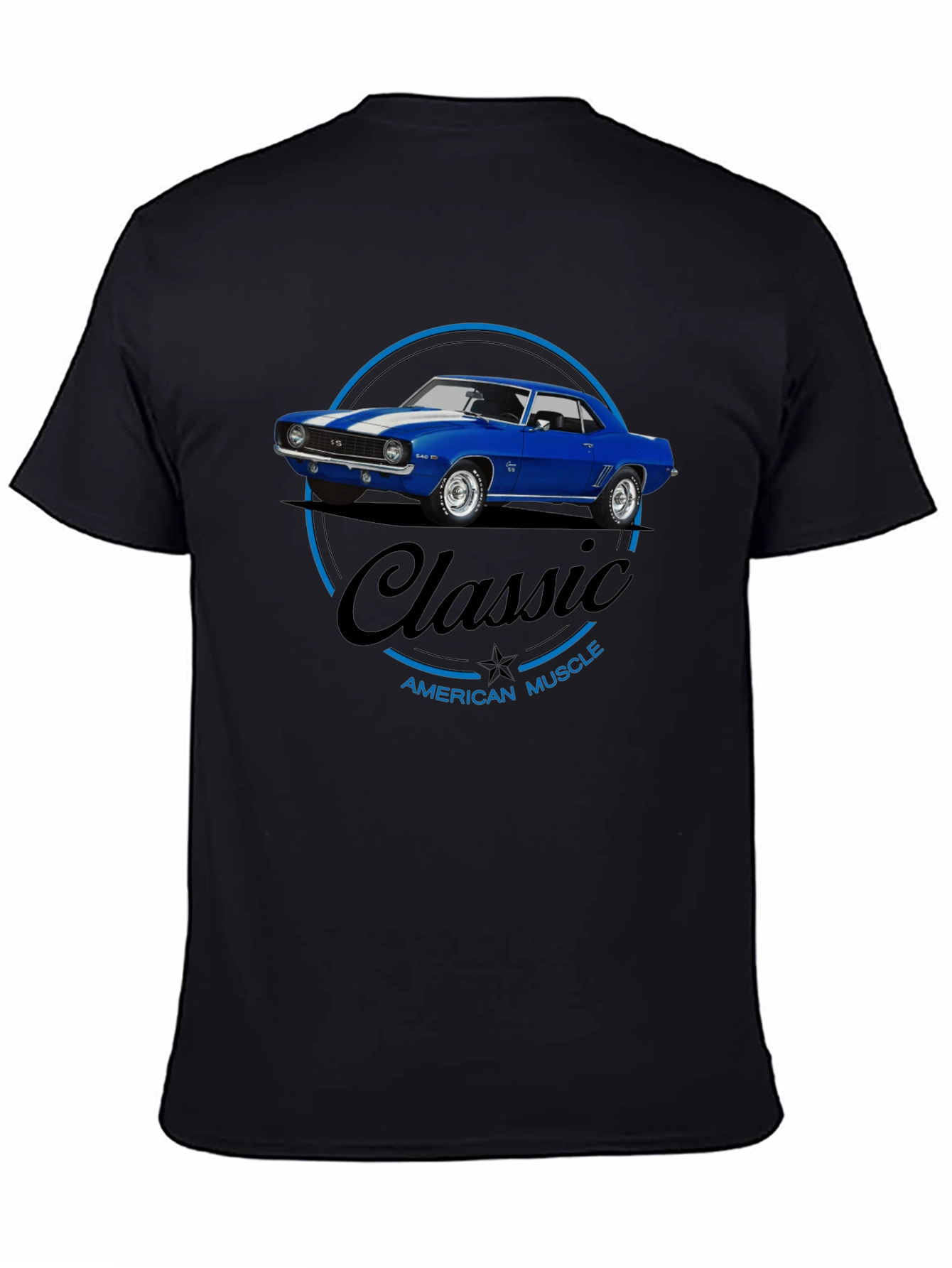 Classic American Muscle Car Graphic T-Shirt