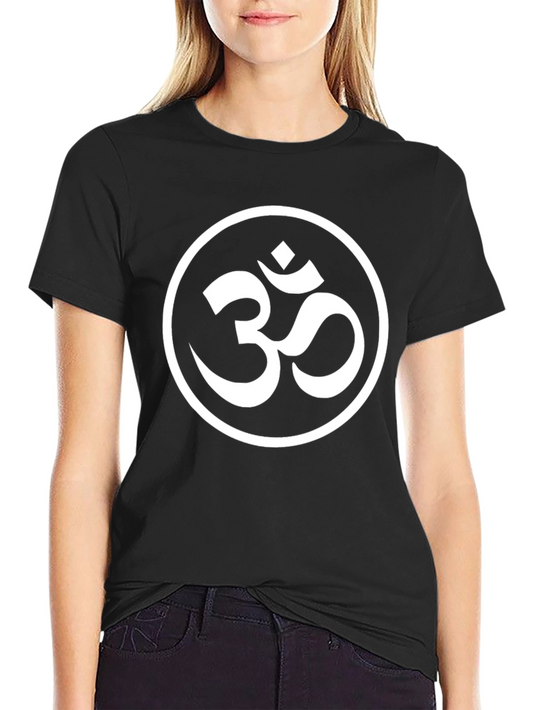 Om Symbol Graphic Tee - Spiritual Style