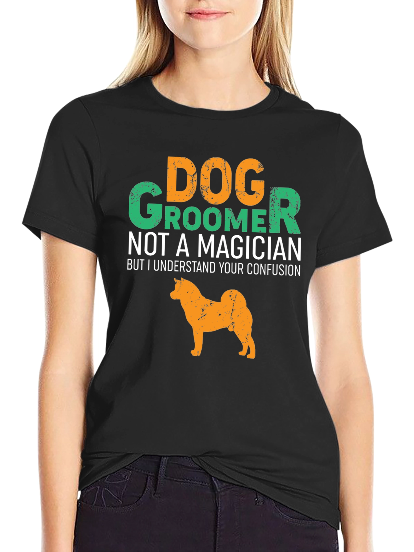 Dog Groomer T-Shirt Funny Dog Graphic Tee