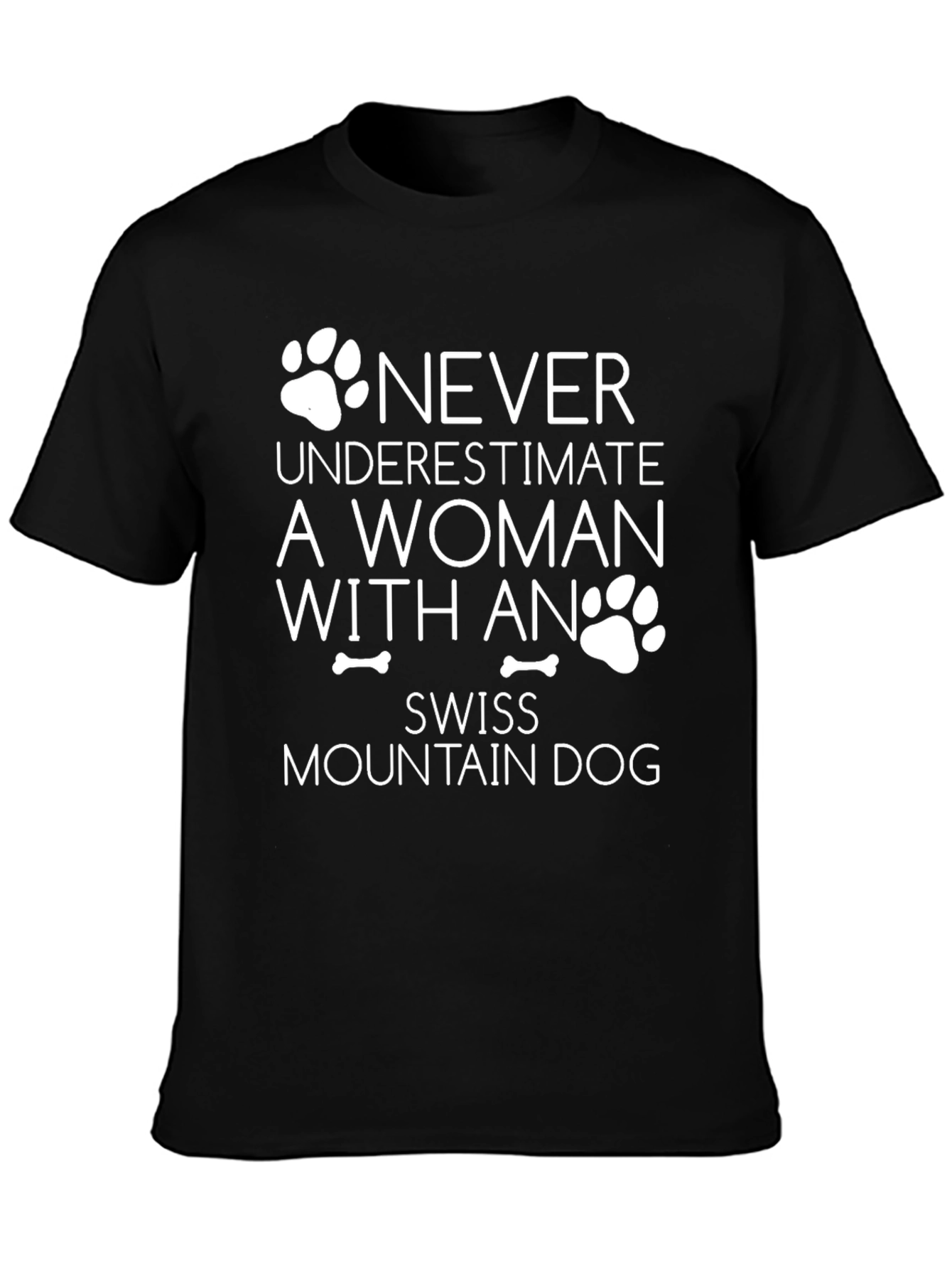 Swiss Mountain Dog Womans T-Shirt