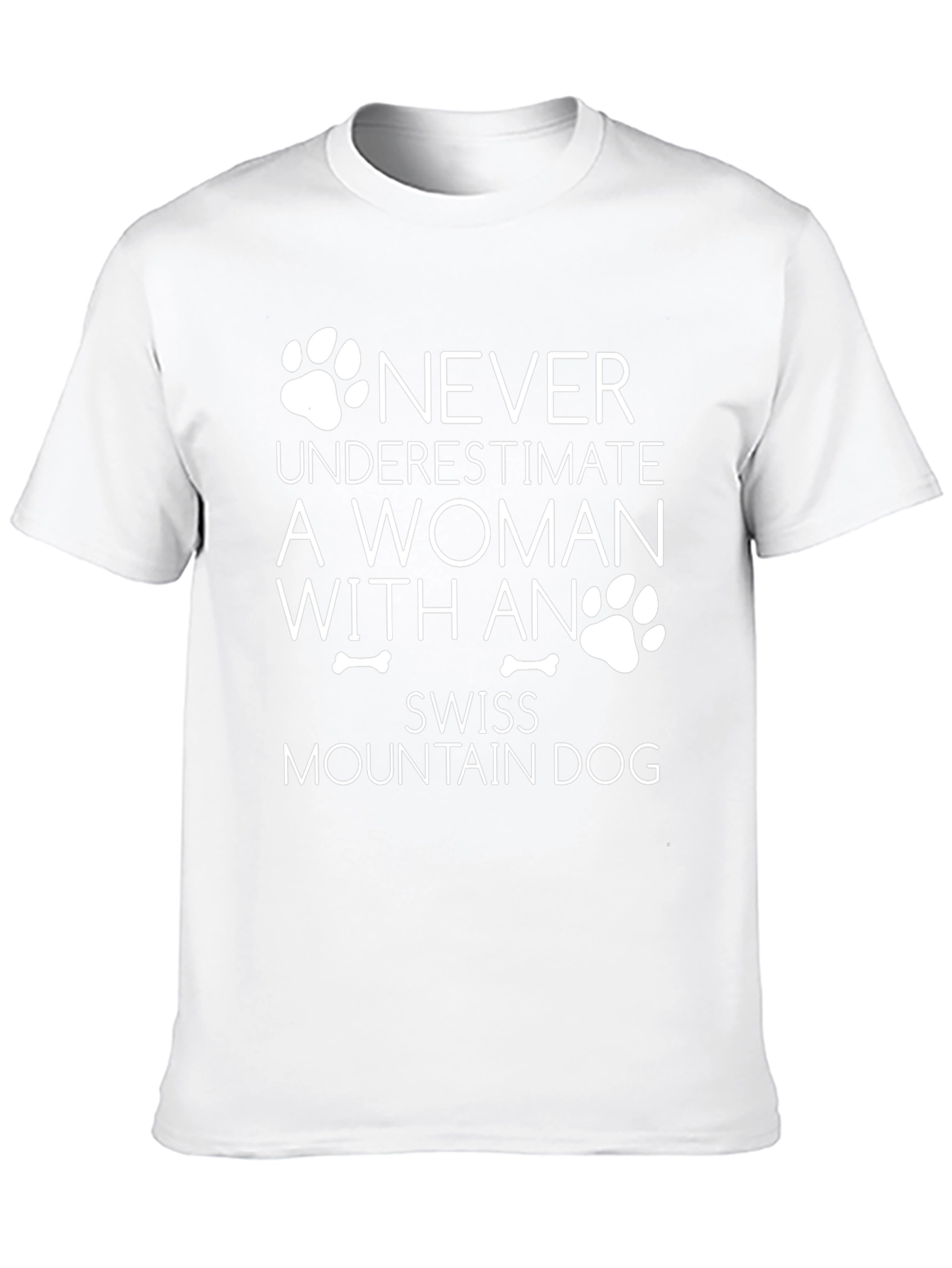 Swiss Mountain Dog Womans T-Shirt