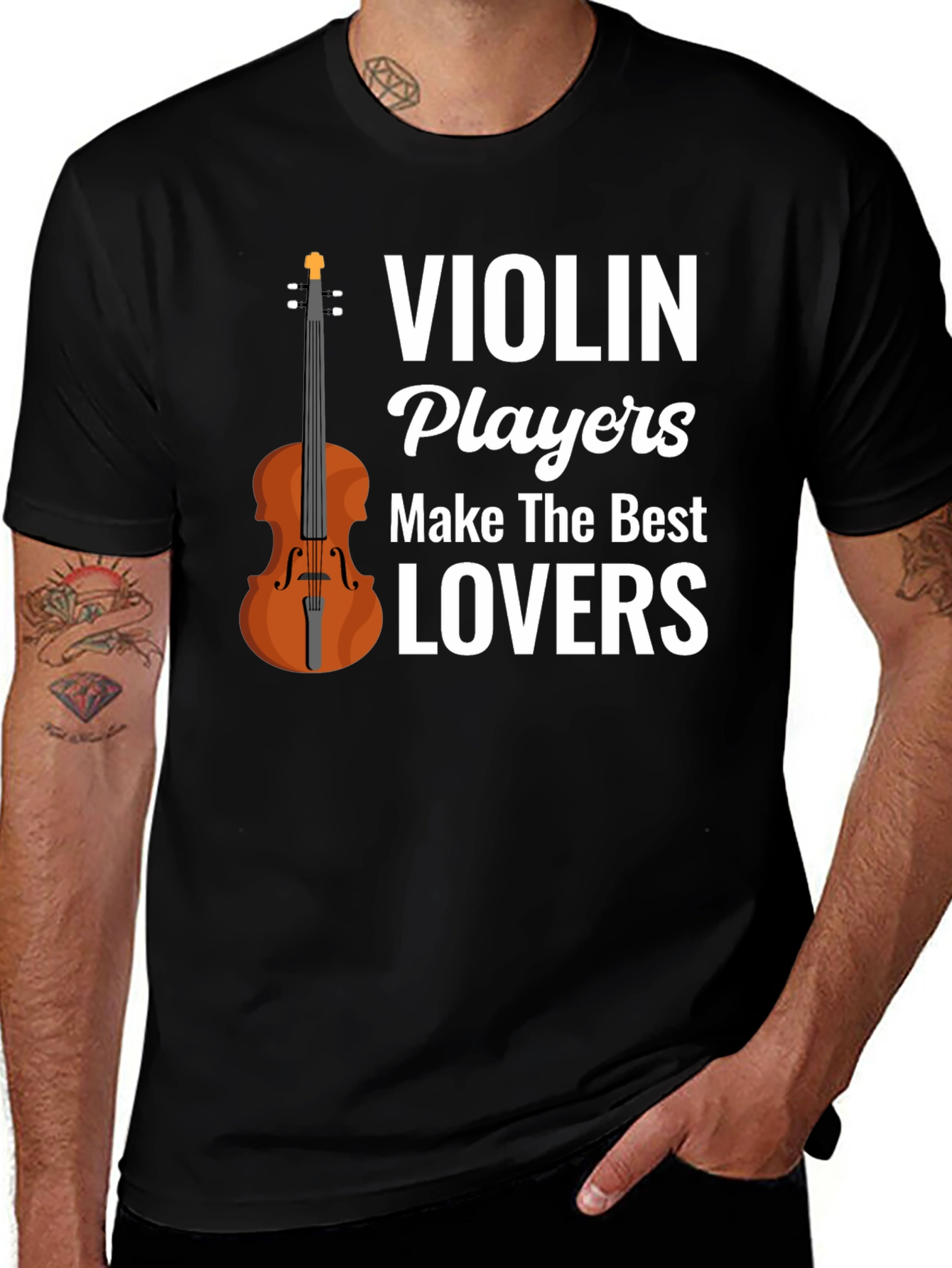 Violin Players Make The Best Lovers T-Shirt