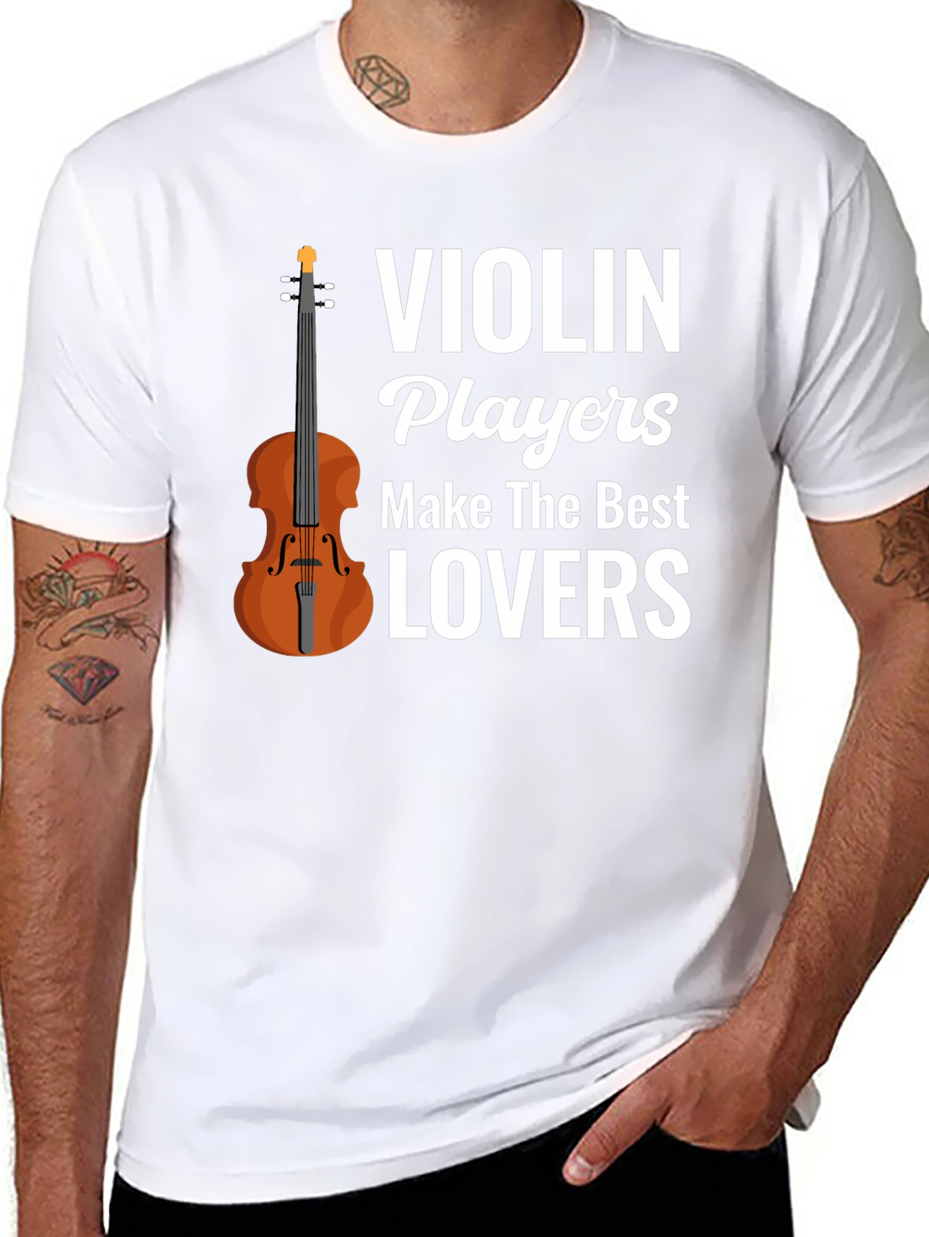 Violin Players Make The Best Lovers T-Shirt