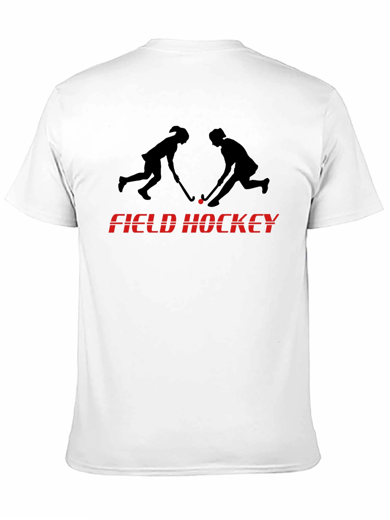 Field Hockey Graphic Tee - Black
