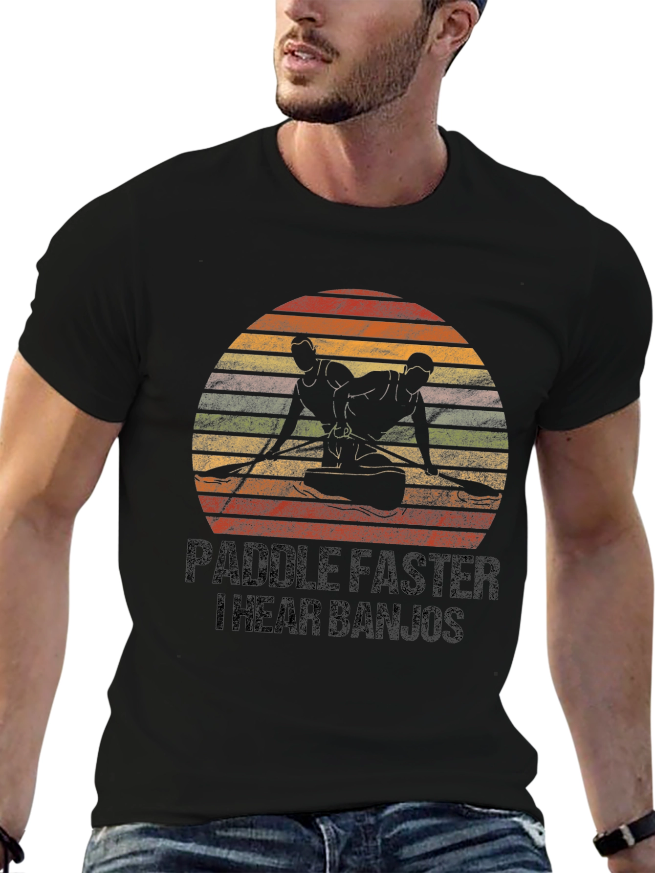Paddle Faster Graphic Tee