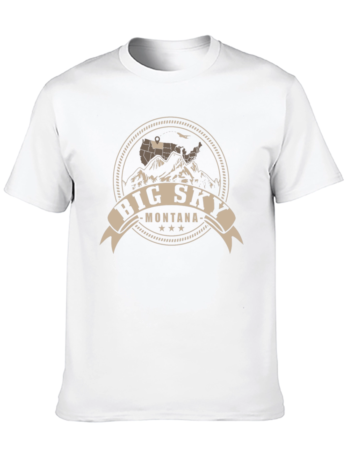 Big Sky Montana Graphic Tee - Black