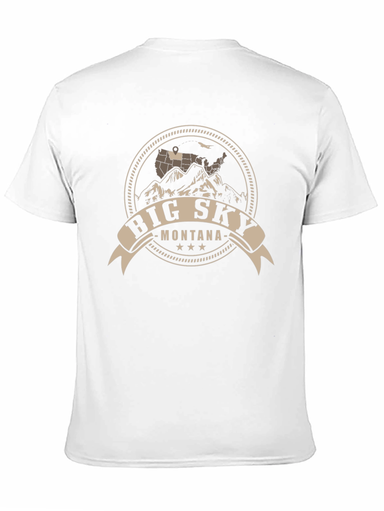 Big Sky Montana Graphic Tee - Black