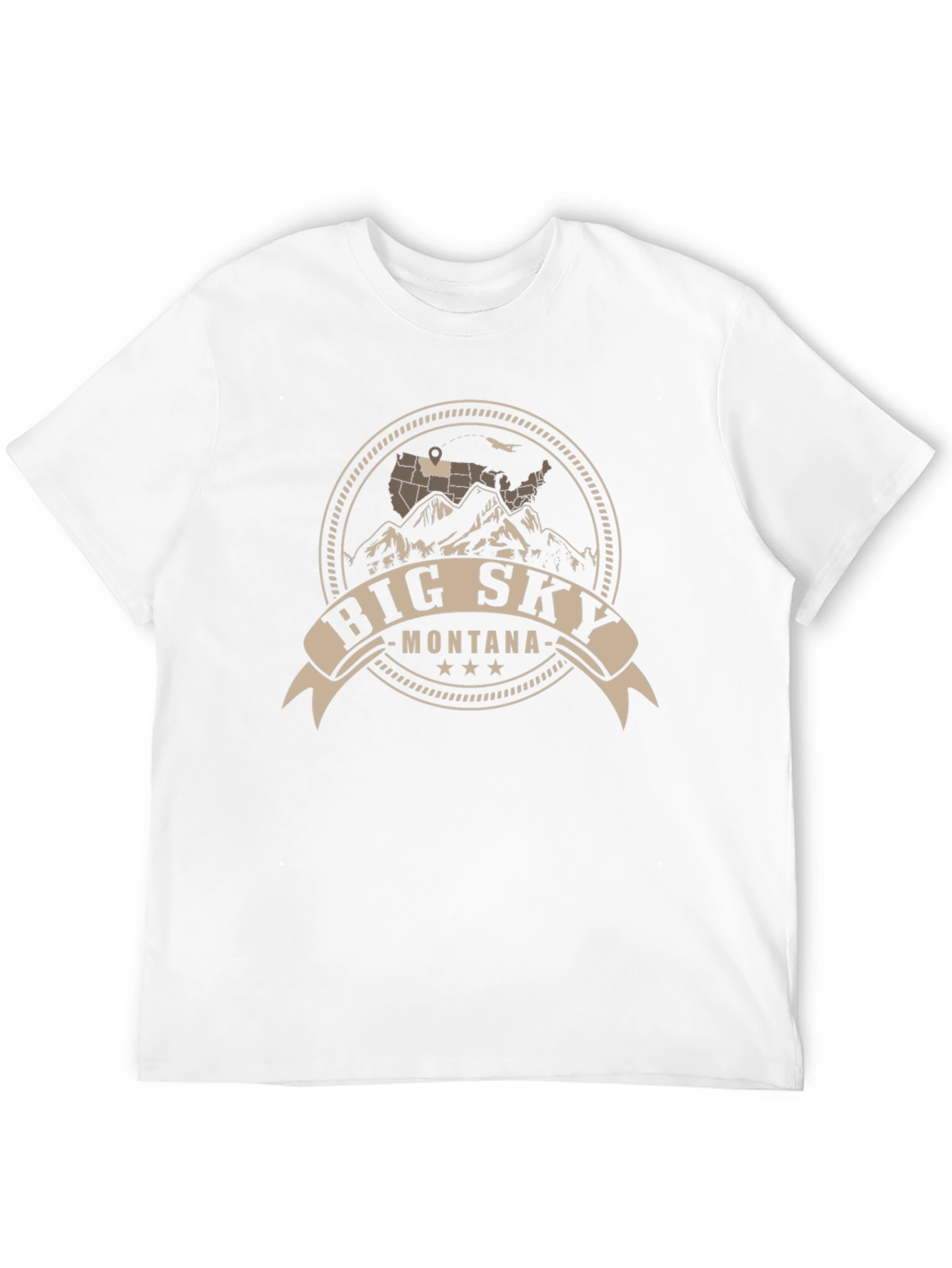 Big Sky Montana Graphic Tee - Black