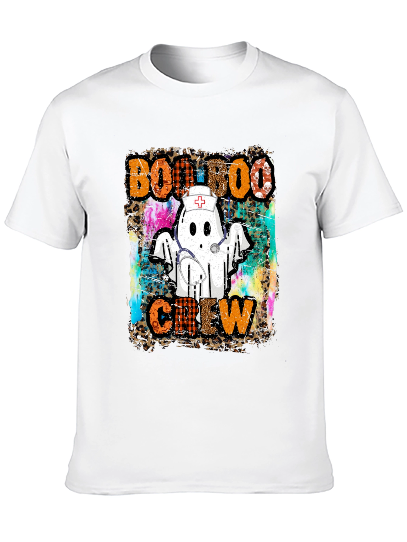 Boo Boo Crew Nurse Ghost T-Shirt