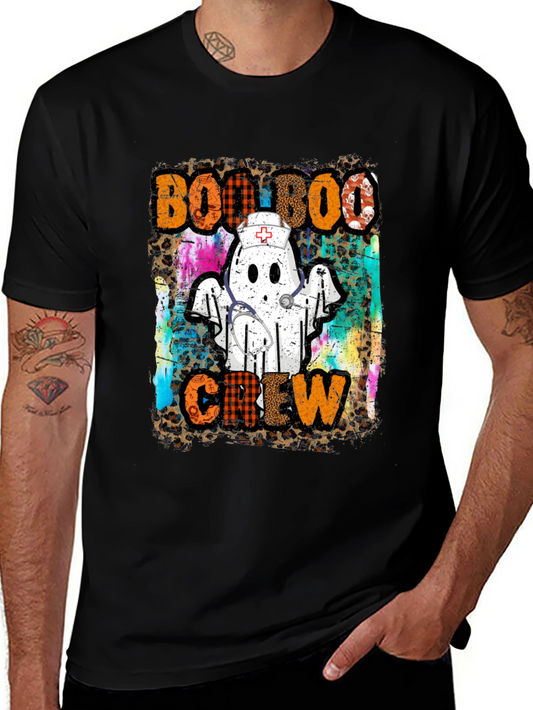 Boo Boo Crew Nurse Ghost T-Shirt